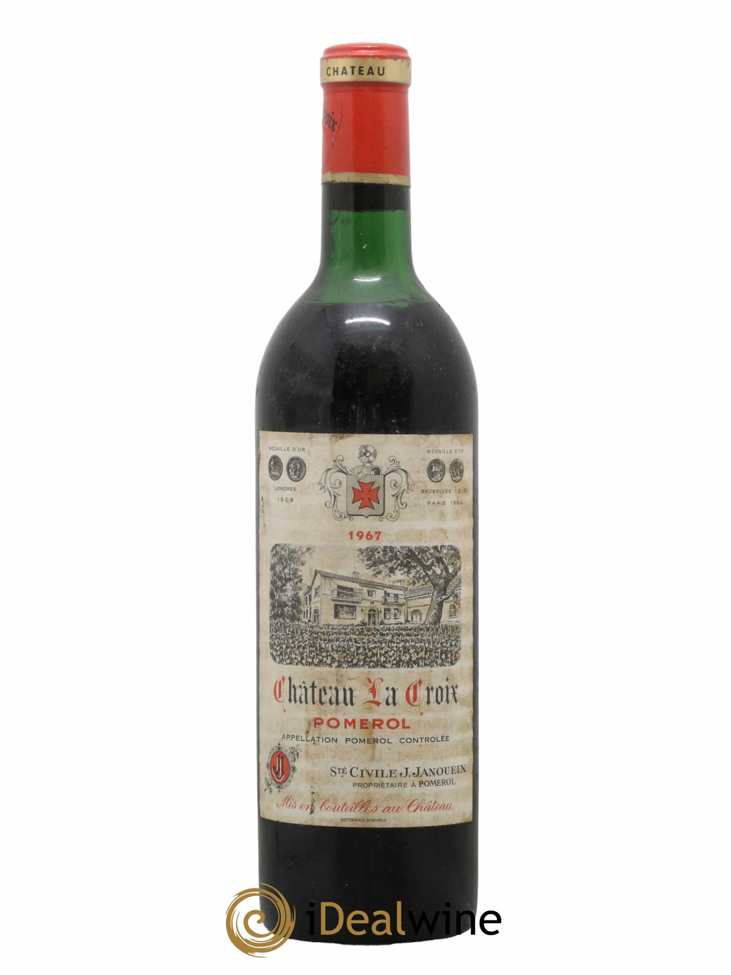 Château la Croix 1967 - Lot de 1 bouteille - 0