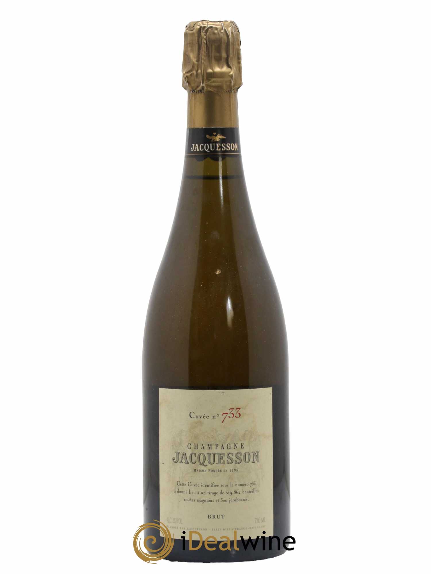 Cuvée 733 Jacquesson - Posten von 1 Flasche - 0
