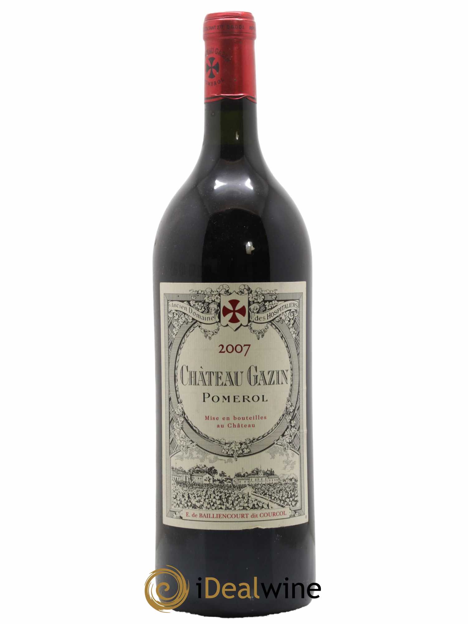 Château Gazin 2007 - Posten von 1 Magnum - 0