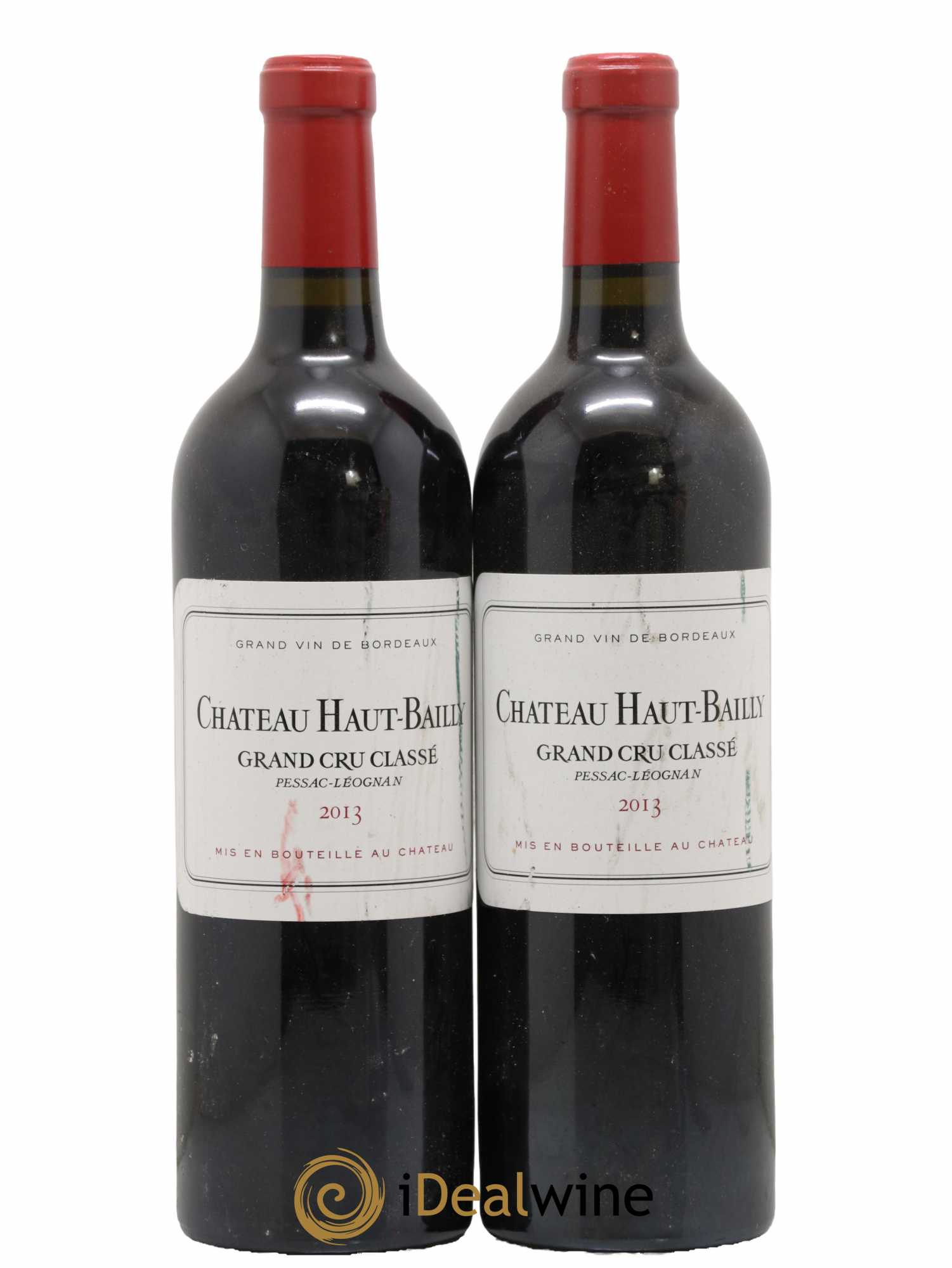 Château Haut-Bailly Cru Classé de Graves 2013 - Lot de 2 bouteilles - 0