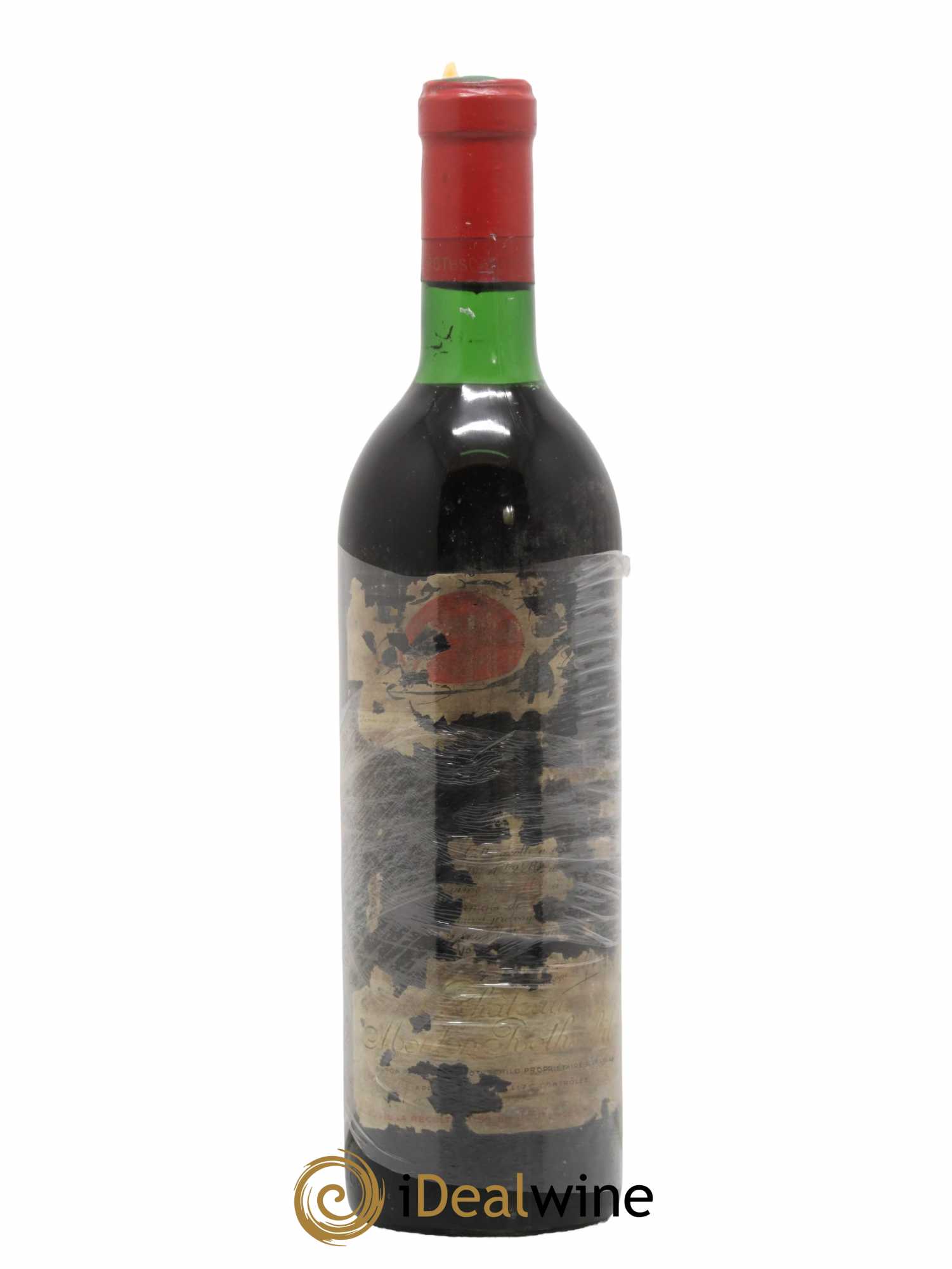Château Mouton Rothschild 1er Grand Cru Classé 1969 - Lot de 1 bouteille - 0