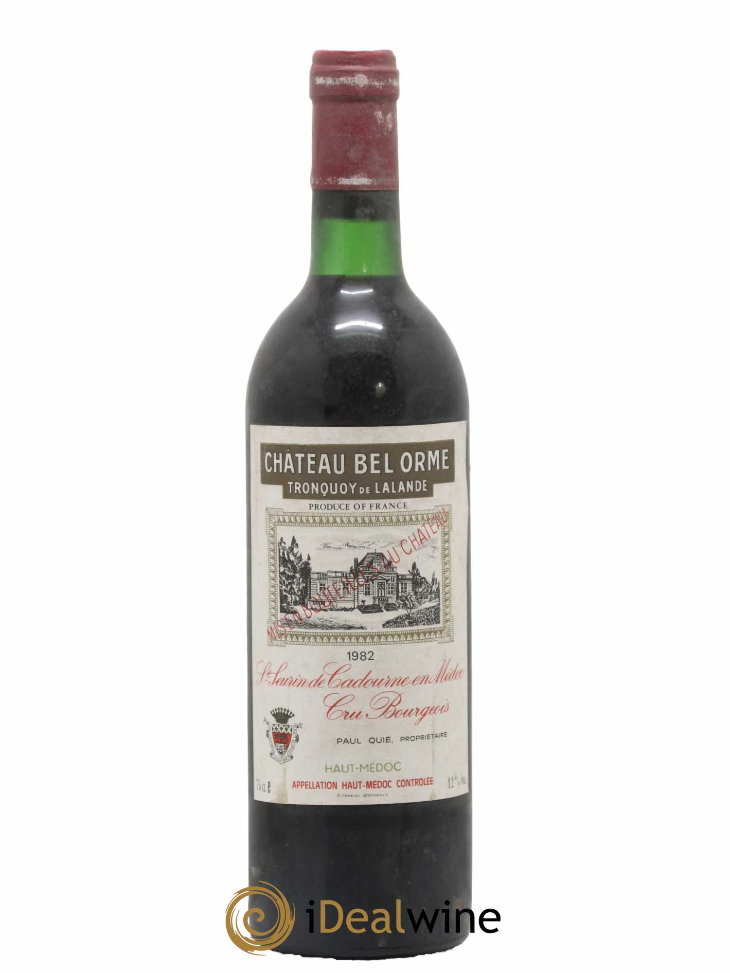 Château Bel Orme Tronquoy de Lalande Cru Bourgeois 1982 - Lot de 1 bouteille - 0