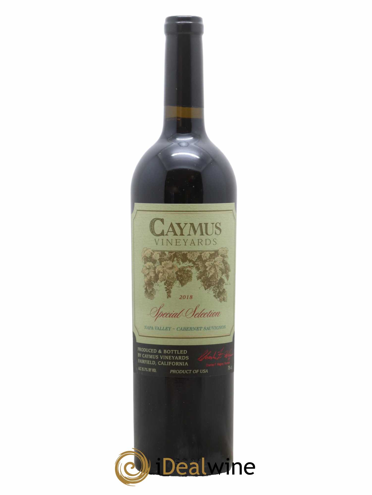 USA Napa Valley Caymus Vineyards Special Selection Cabernet Sauvignon 2018 - Lot de 1 bouteille - 0