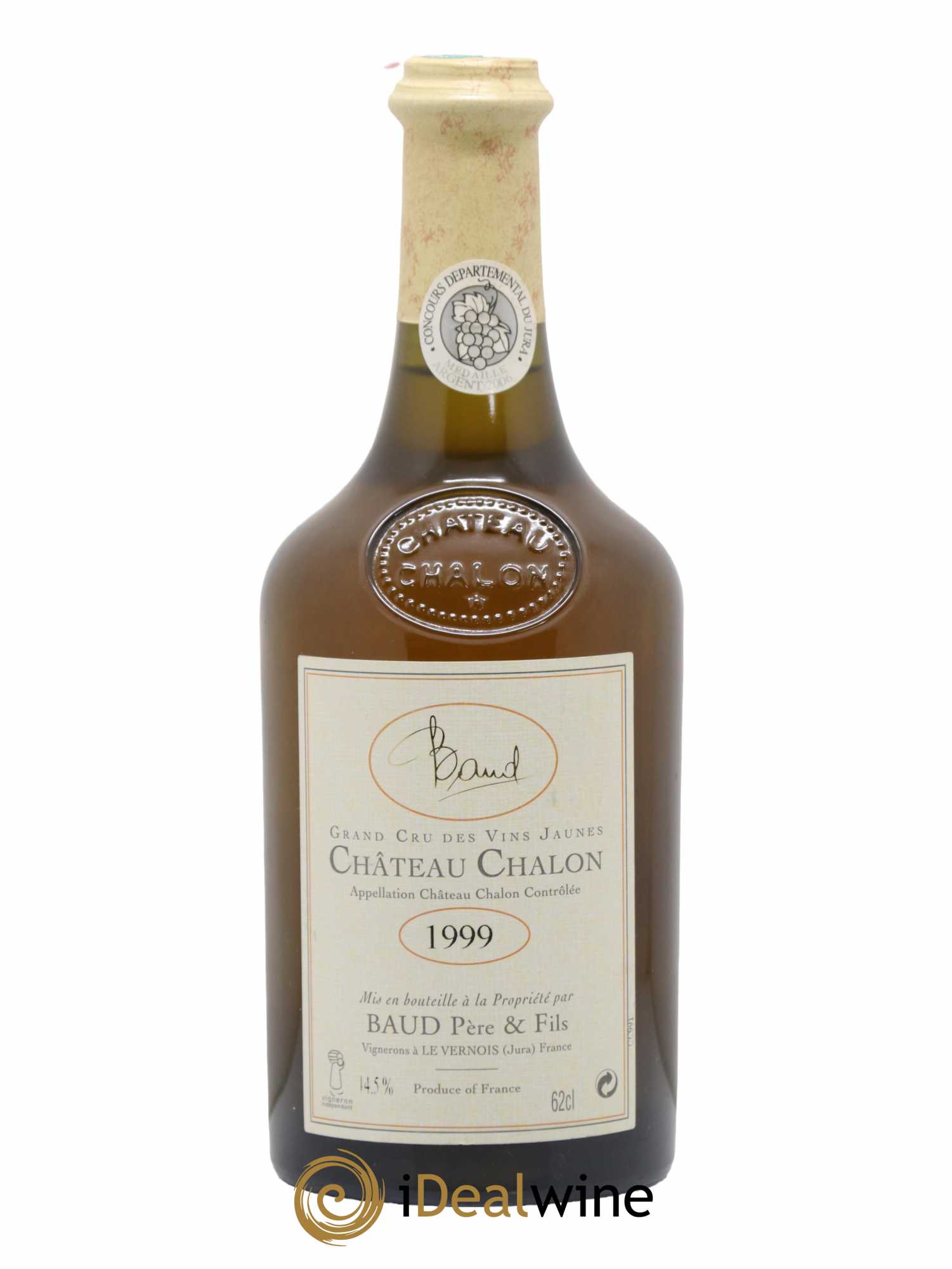 Château-Chalon Domaine Baud Père & Fils 1999 - Lot de 1 bouteille - 0