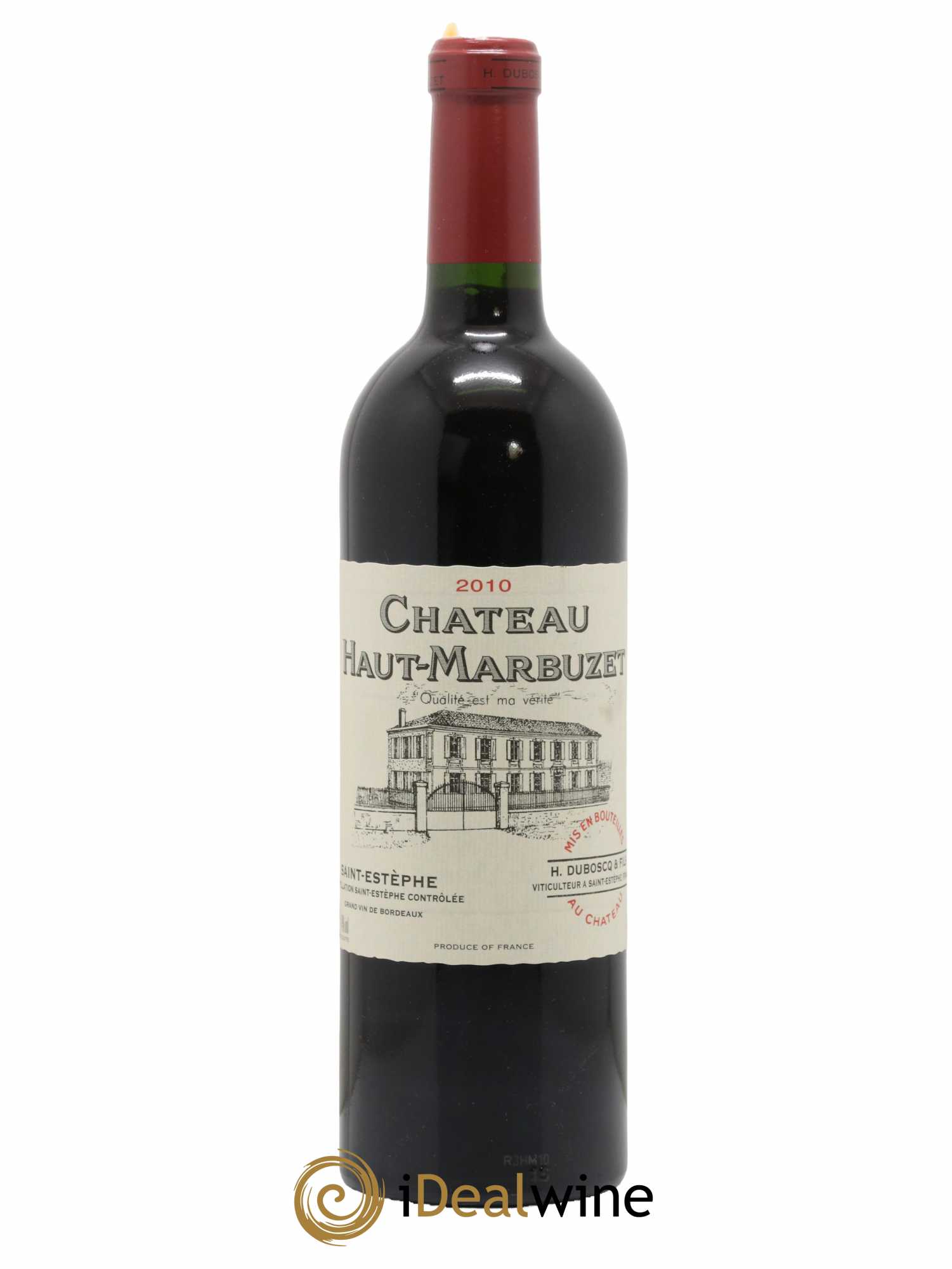 Château Haut Marbuzet 2010 - Lot de 1 bouteille - 0
