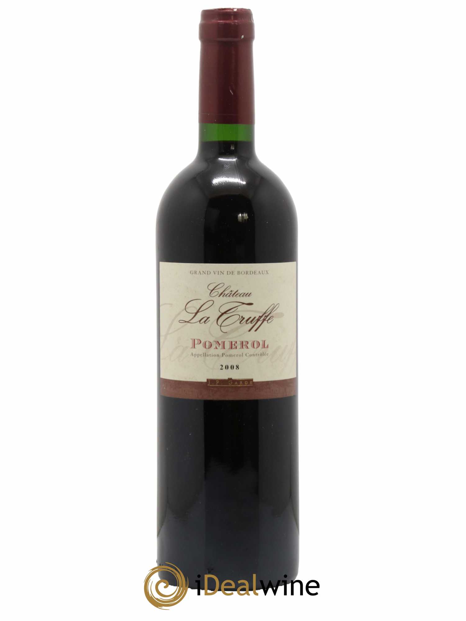 Pomerol Château la Truffe 2008 - Lot de 1 bouteille - 0