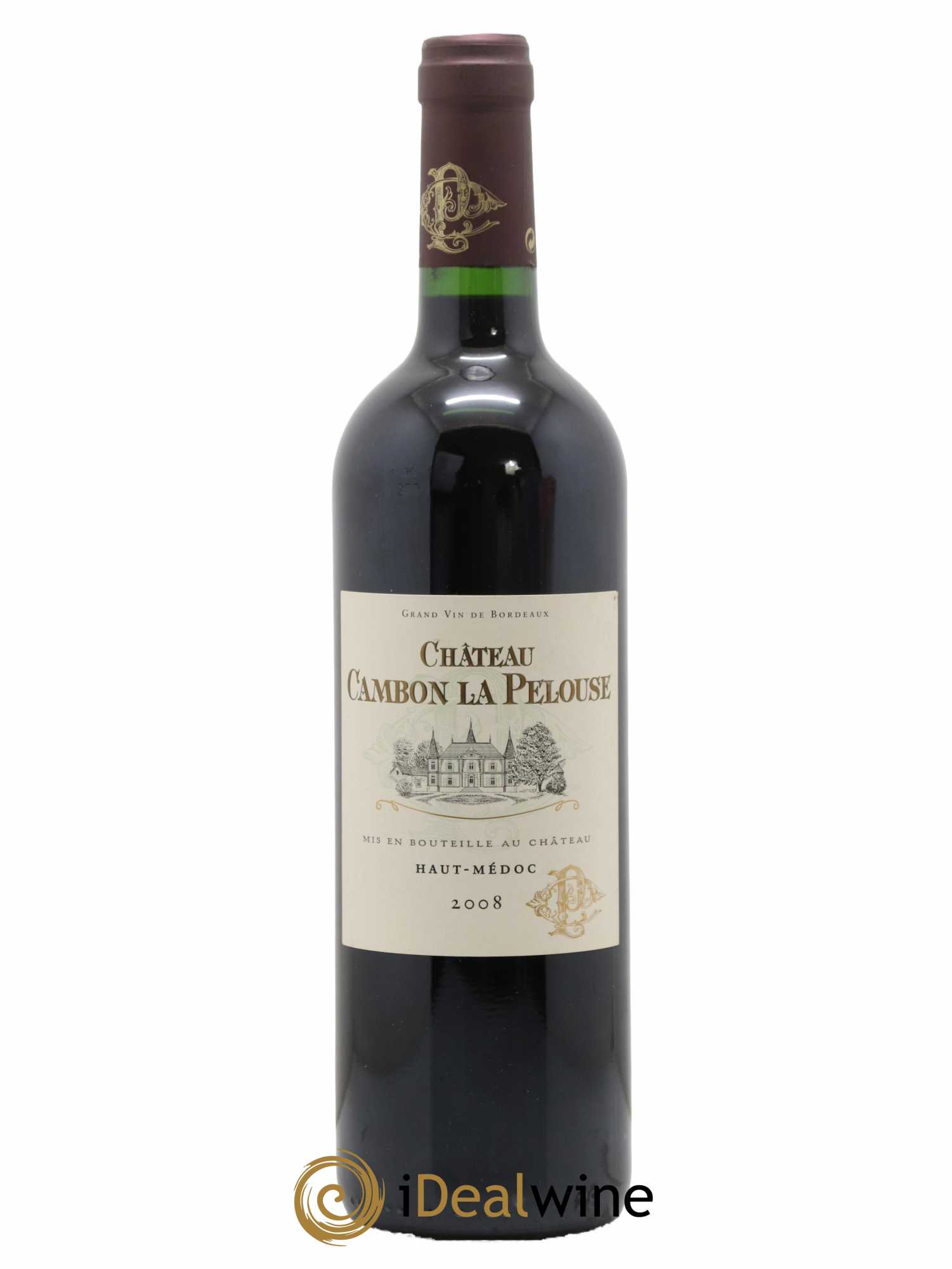 Château Cambon la Pelouse Cru Bourgeois 2008 - Lot de 1 bouteille - 0