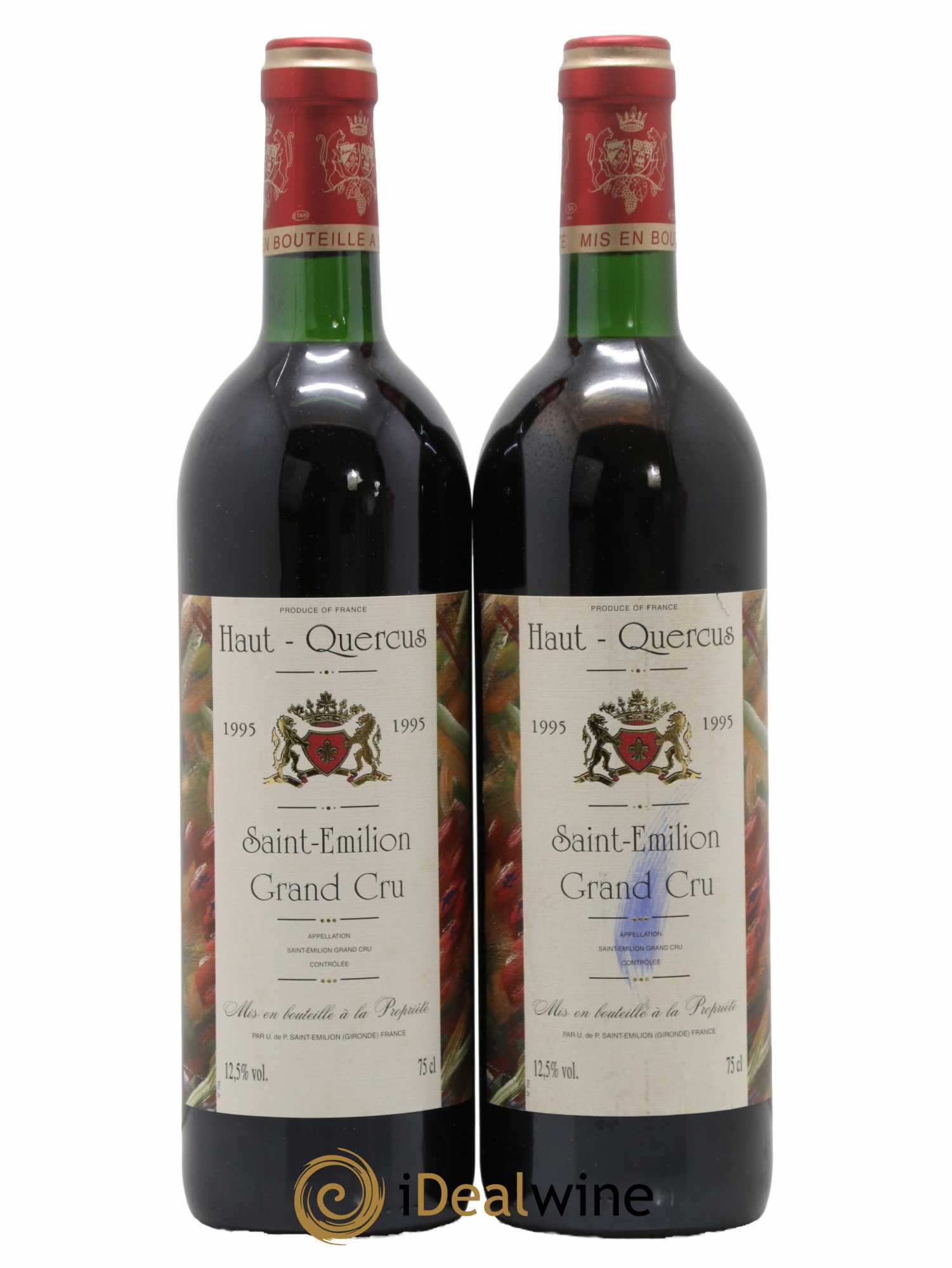 Château Haut-Quercus 1995 - Lot de 2 bouteilles - 0