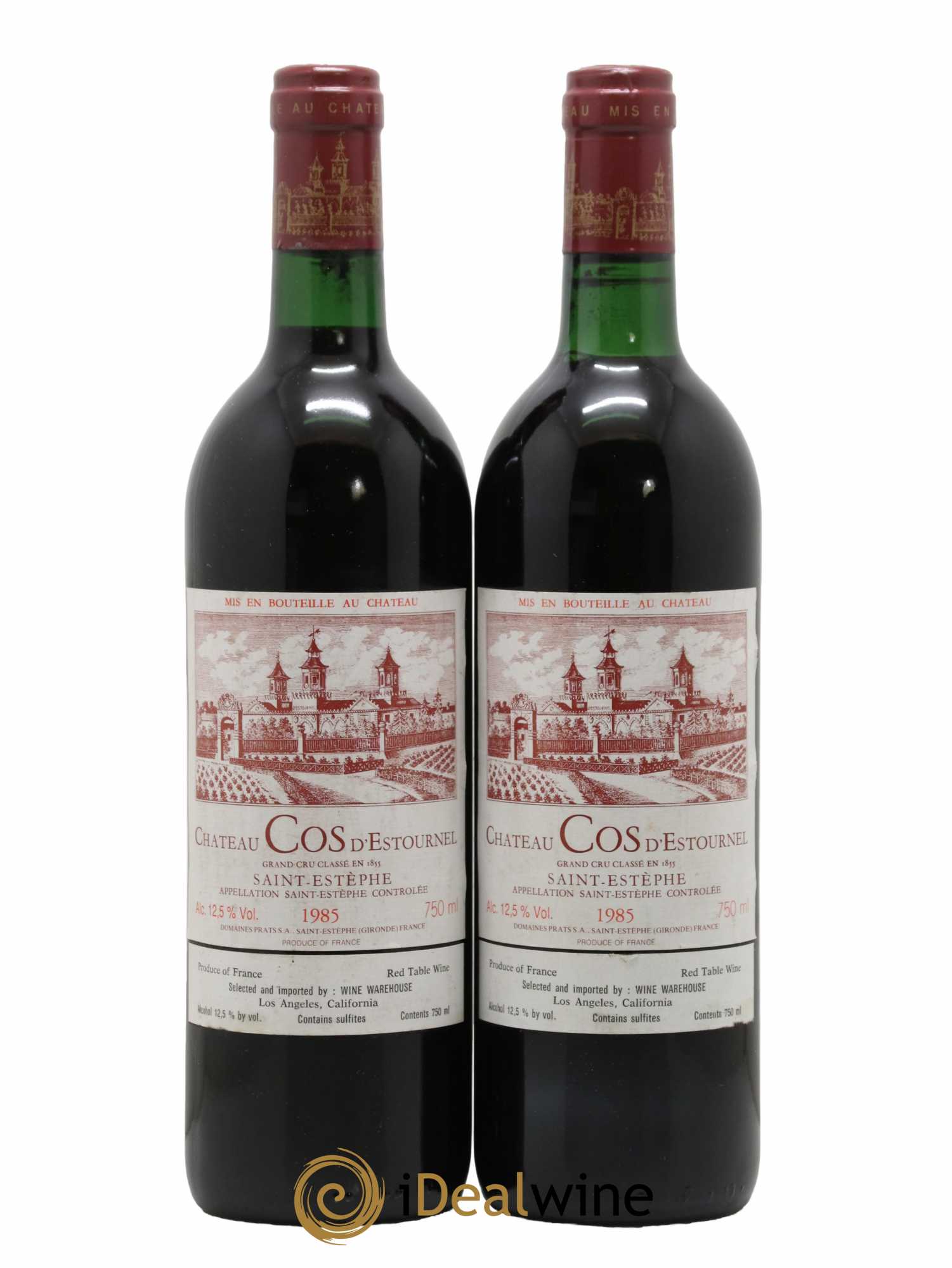 Cos d'Estournel 2ème Grand Cru Classé 1985 - Lot de 2 bouteilles - 0
