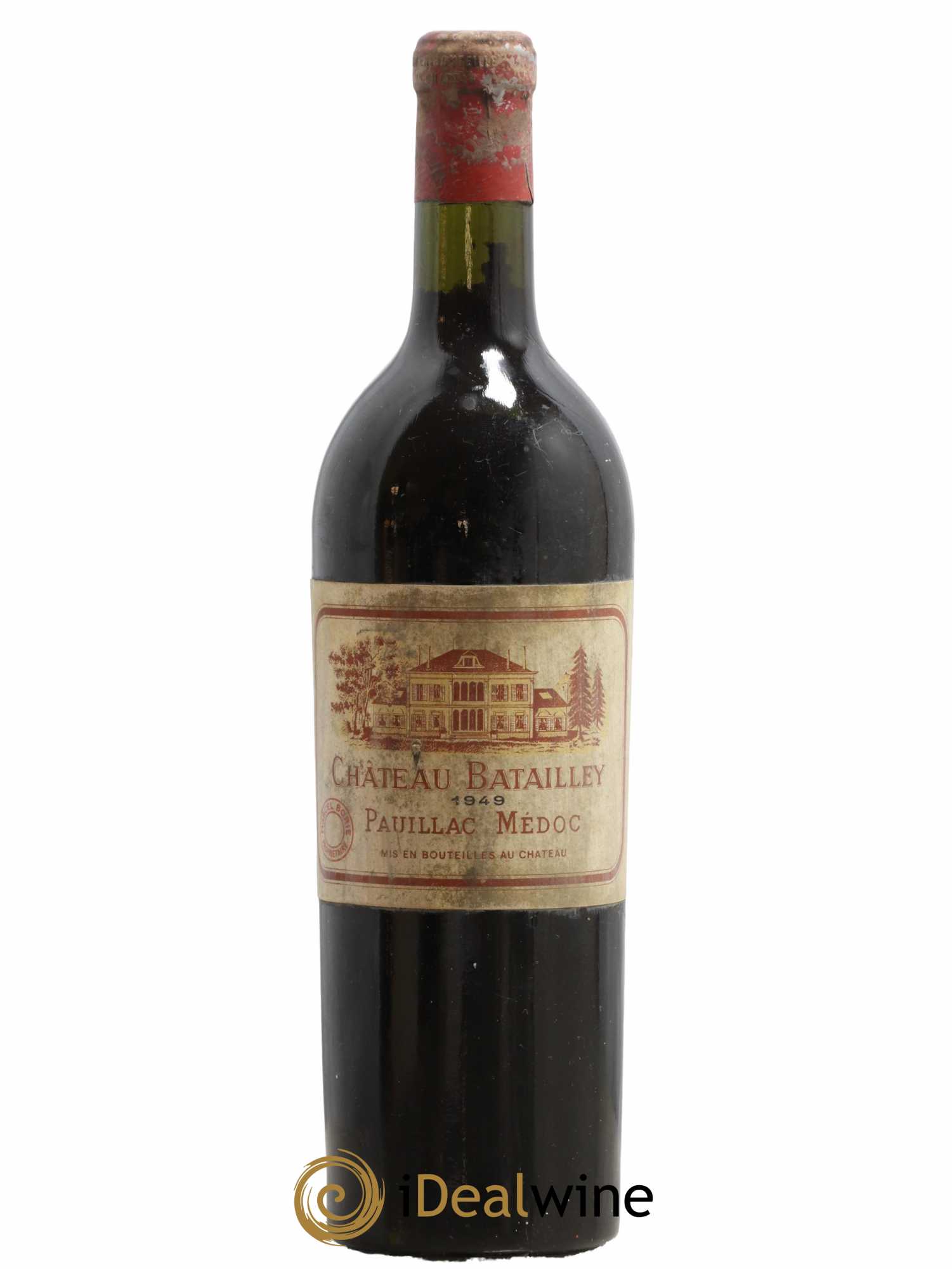 Château Batailley 5ème Grand Cru Classé 1949 - Lot de 1 bouteille - 0
