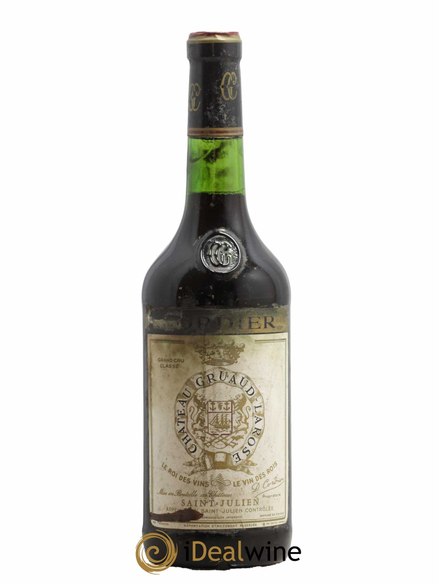 Château Gruaud Larose 2ème Grand Cru Classé 1973 - Lot de 1 bouteille - 0