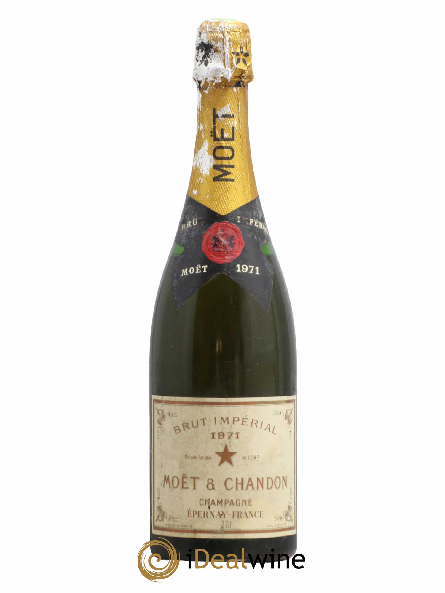 Impérial Brut Moët et Chandon 1971 - Lot de 1 bouteille - 0