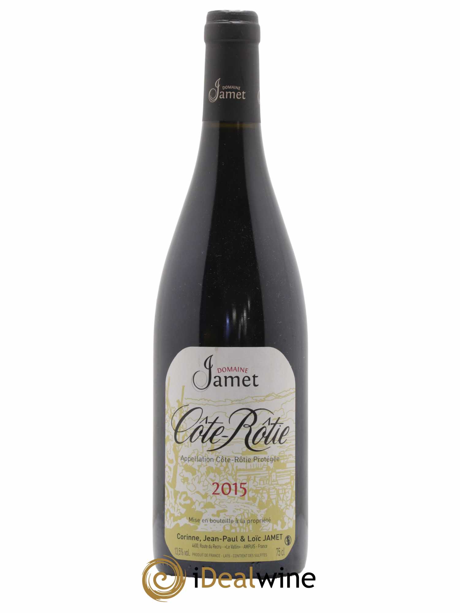 Côte-Rôtie Jamet (Domaine) 2015 - Lot de 1 bouteille - 0
