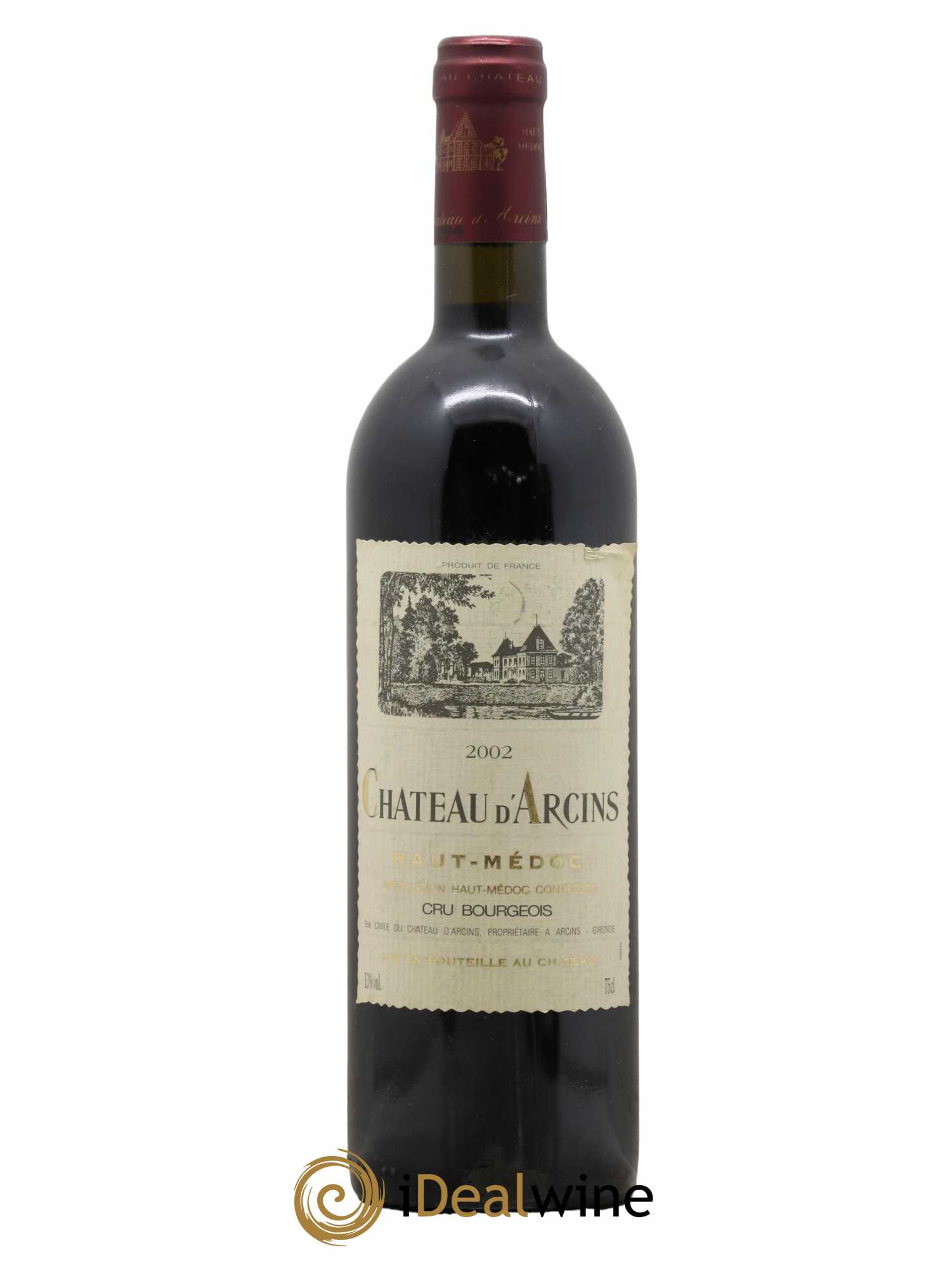 Château d' Arcins Cru Bourgeois 2002 - Lot de 1 bouteille - 0
