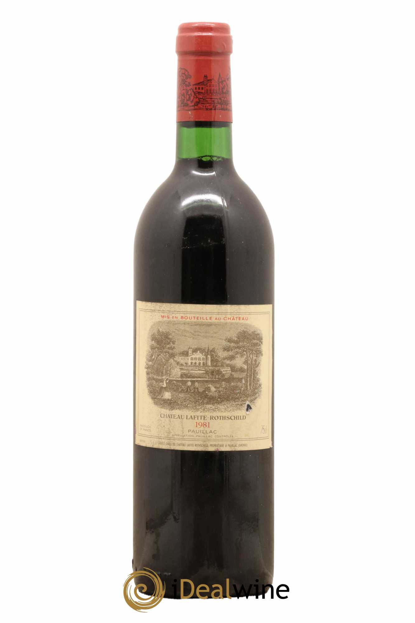 Château Lafite Rothschild 1er Grand Cru Classé 1981 - Lot de 1 bouteille - 0