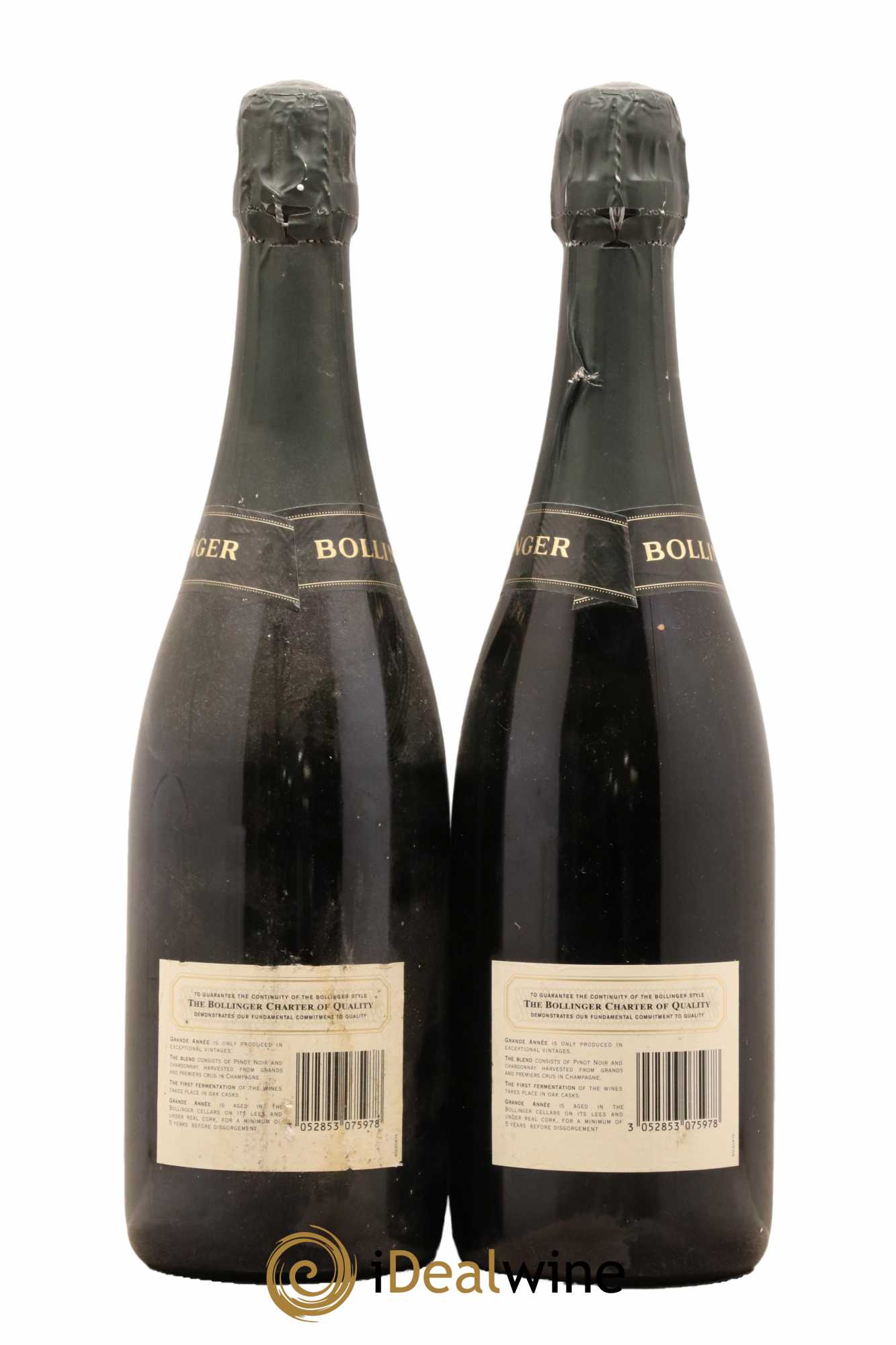 Grande Année Brut Bollinger 1990 - Lot of 2 bottles - 1