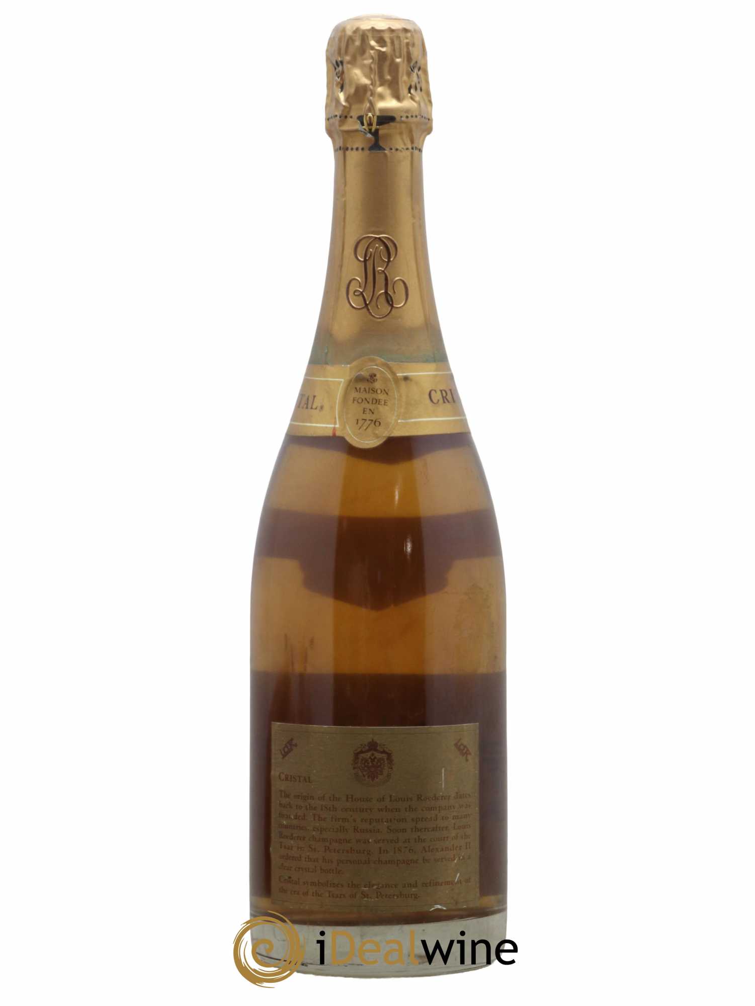 Cristal Louis Roederer 1990 - Lot de 1 bouteille - 1