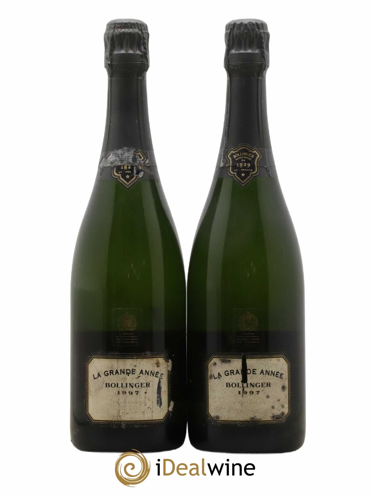 Grande Année Brut Bollinger 1997 - Lotto di 2 bottiglie - 0