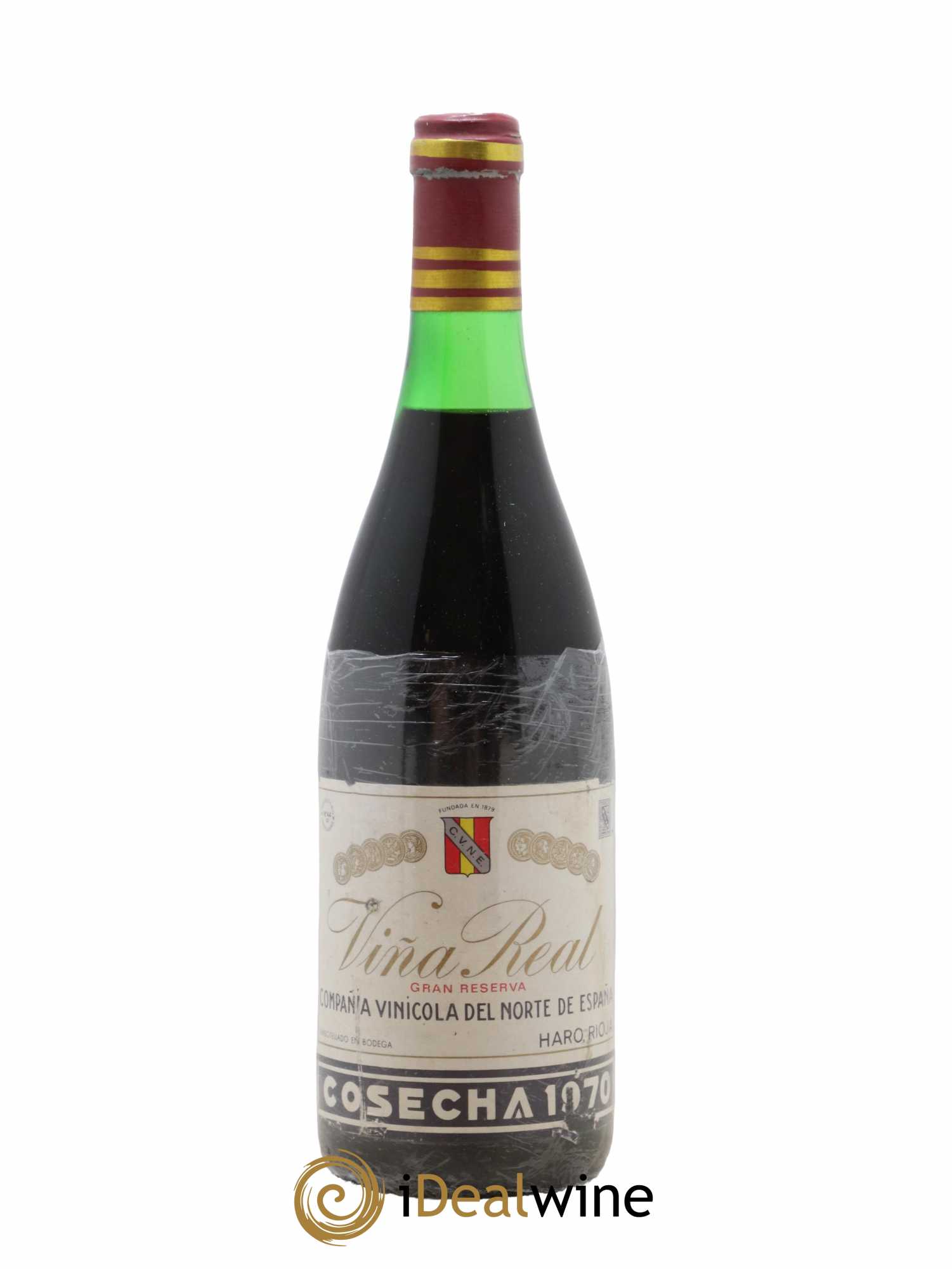 Rioja DOCG Vina Real Gran Reserva Compania Vinicola del Norte de Espana 1970 - Lot de 1 bouteille - 0