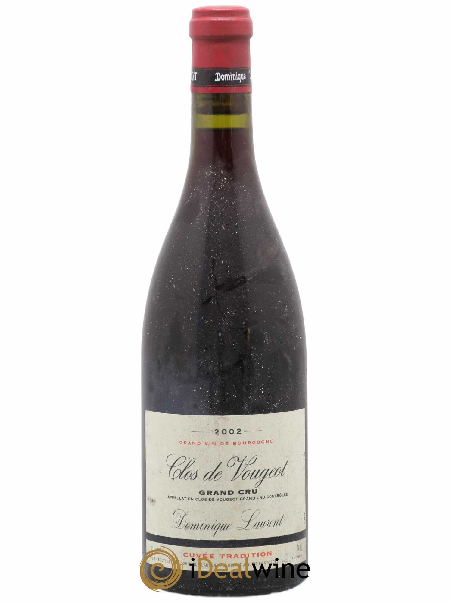 Clos de Vougeot Grand Cru Dominique Laurent 2002 - Lot de 1 bouteille - 0