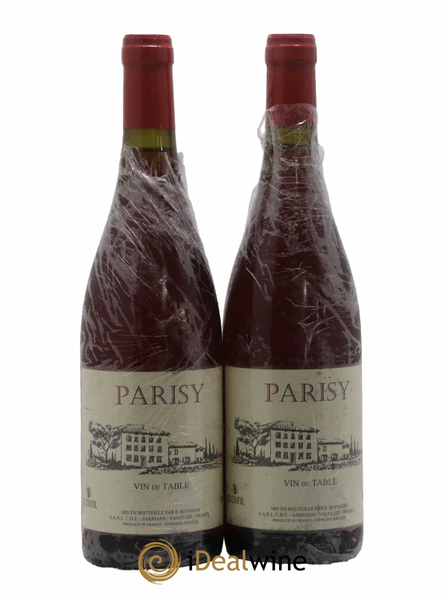 Vin de Table Parisy Emmanuel Reynaud - Lot de 2 bouteilles - 0