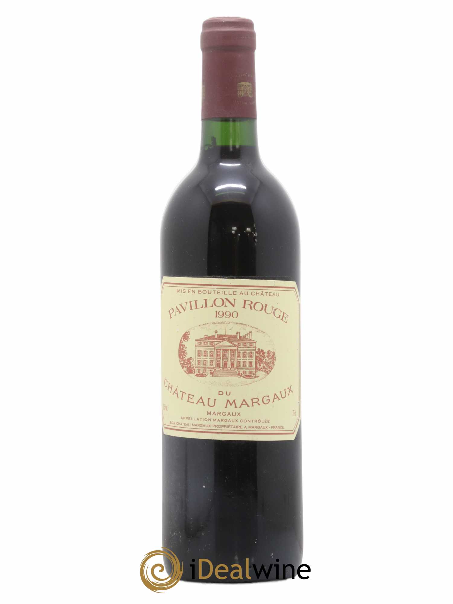 Pavillon Rouge du Château Margaux Second Vin 1990 - Lot de 1 bouteille - 0
