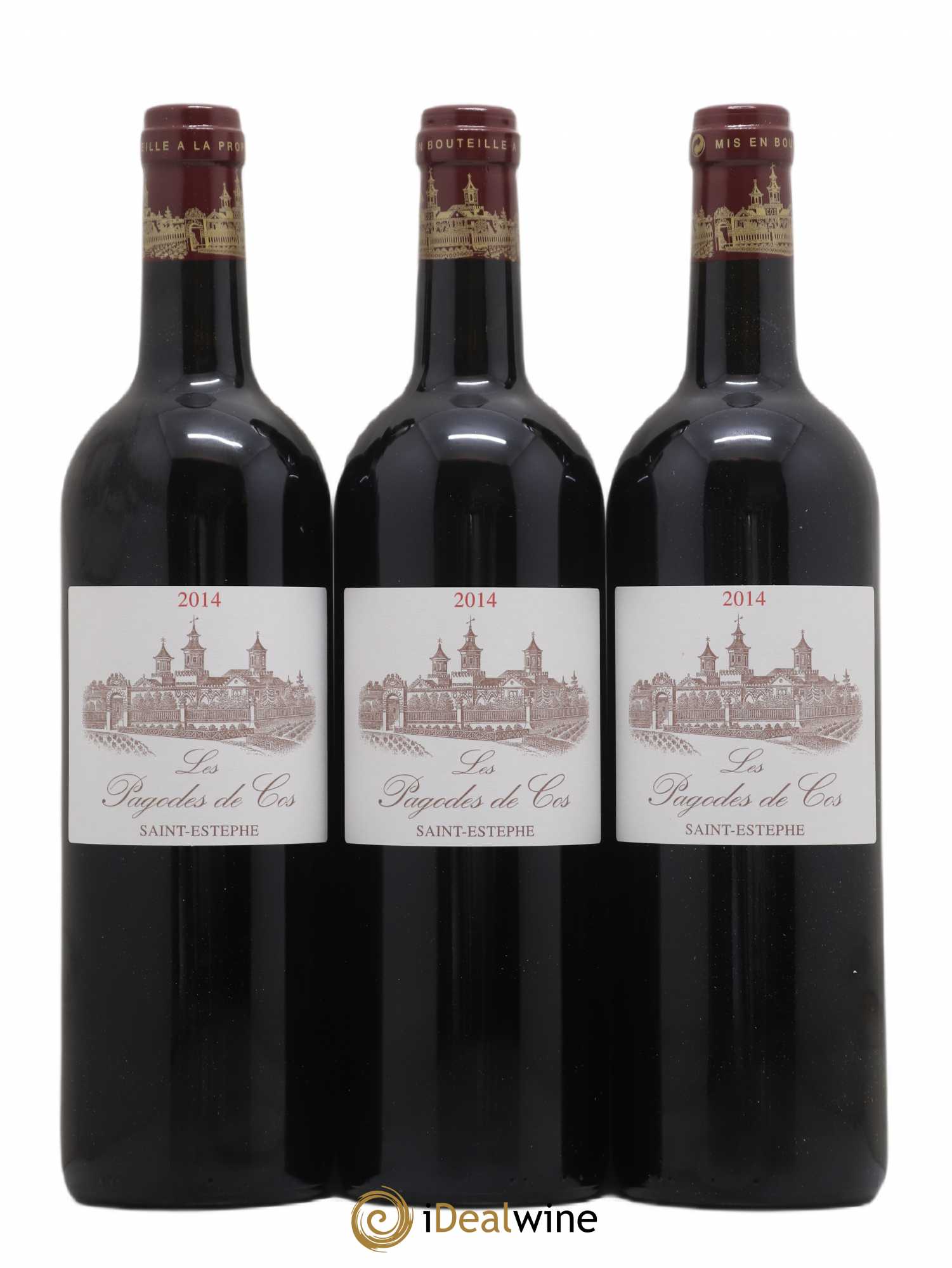 Les Pagodes de Cos Second Vin 2014 - Posten von 6 Flaschen - 2