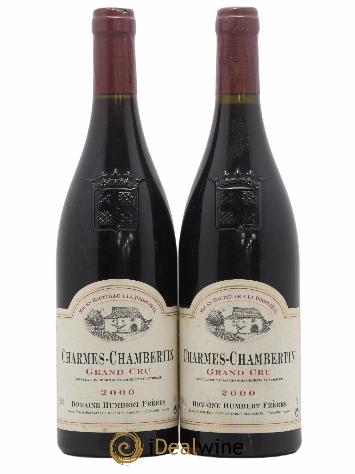 Charmes-Chambertin Grand Cru Humbert (Domaine) 2000 - Lot de 2 bouteilles - 0
