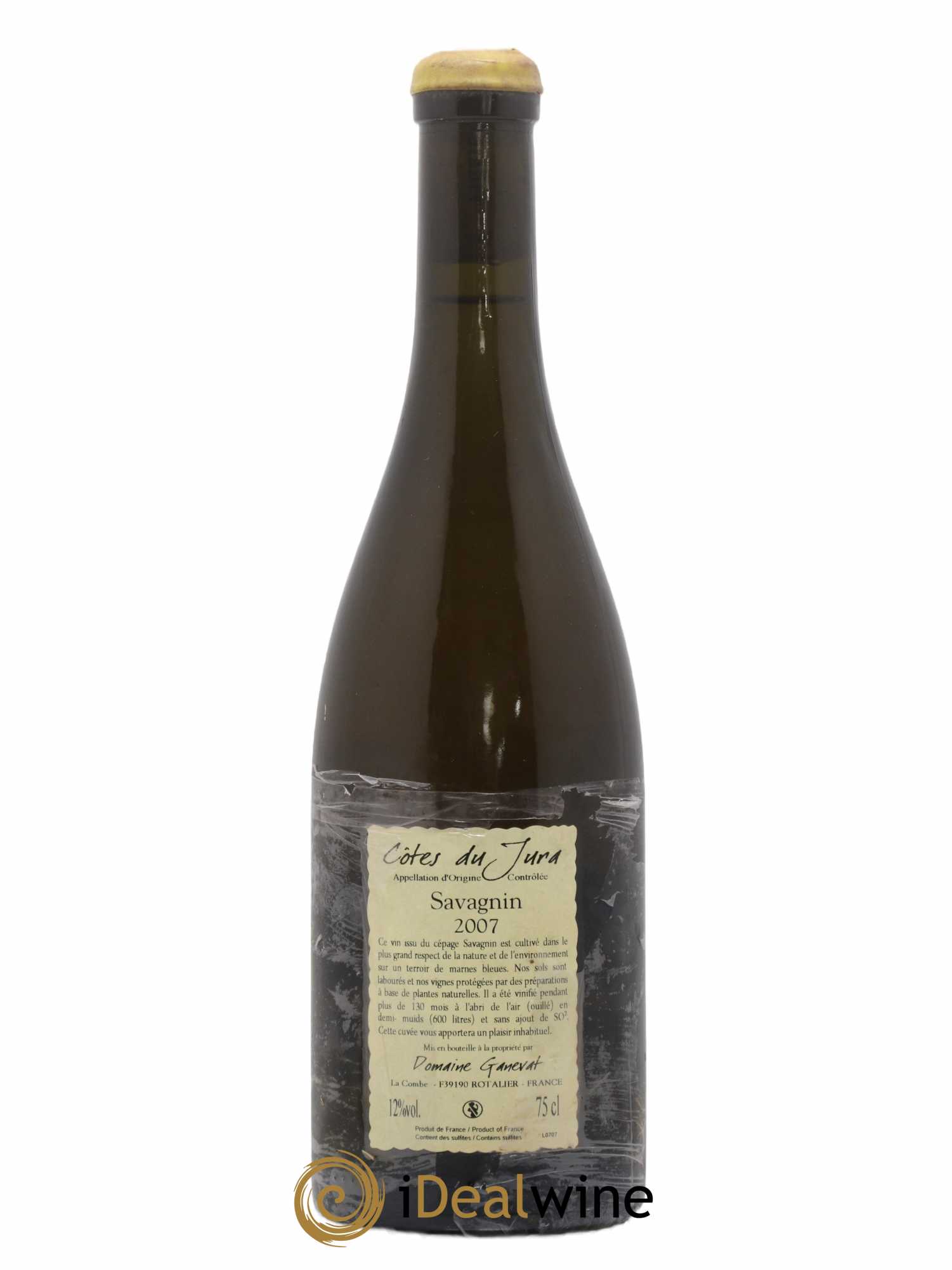 Côtes du Jura Les Vignes de mon Père Jean-François Ganevat (Domaine) 2007 - Lot de 1 bouteille - 1