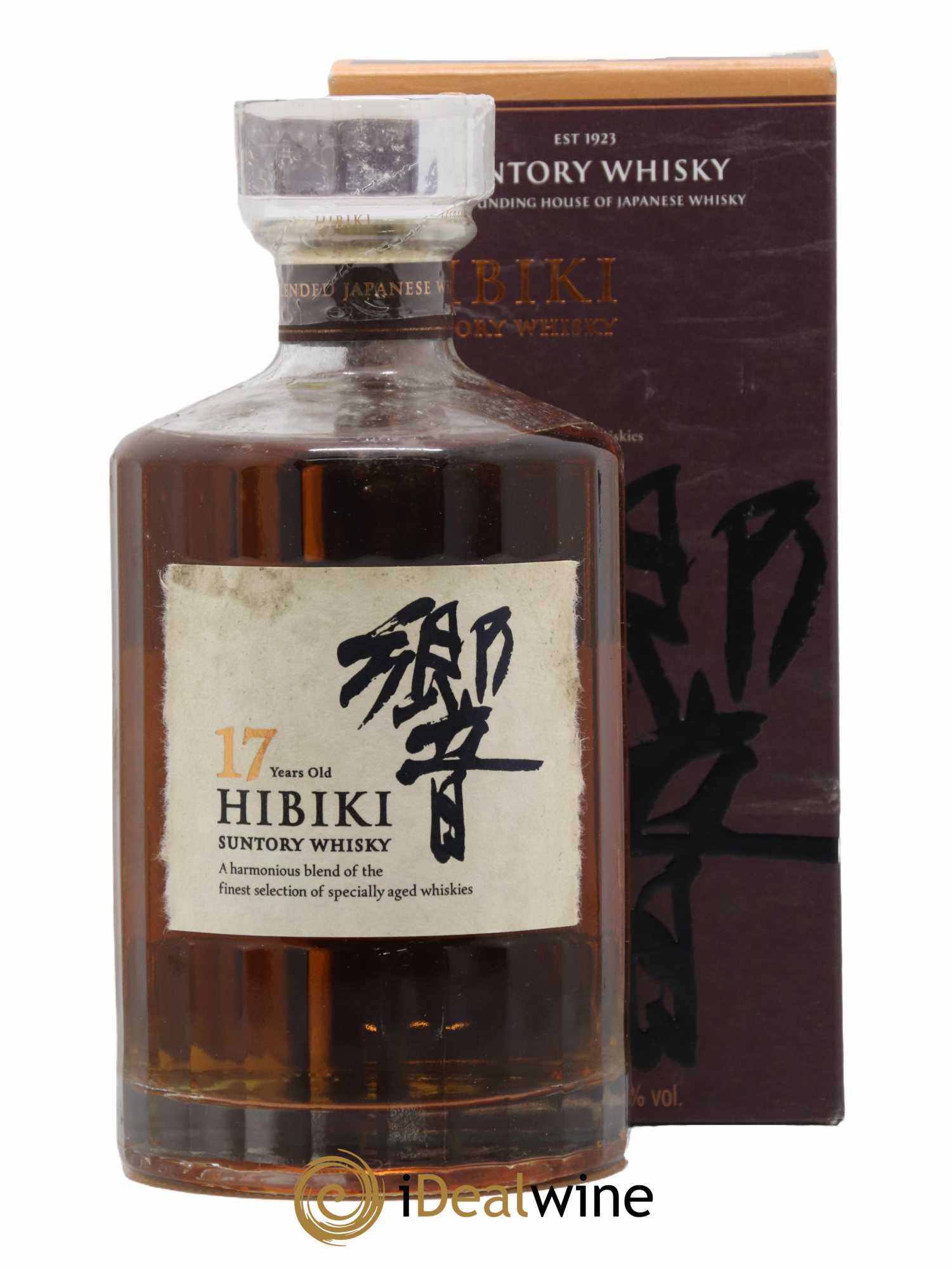 Hibiki 17 years Of. Suntory - Lot de 1 bouteille - 0
