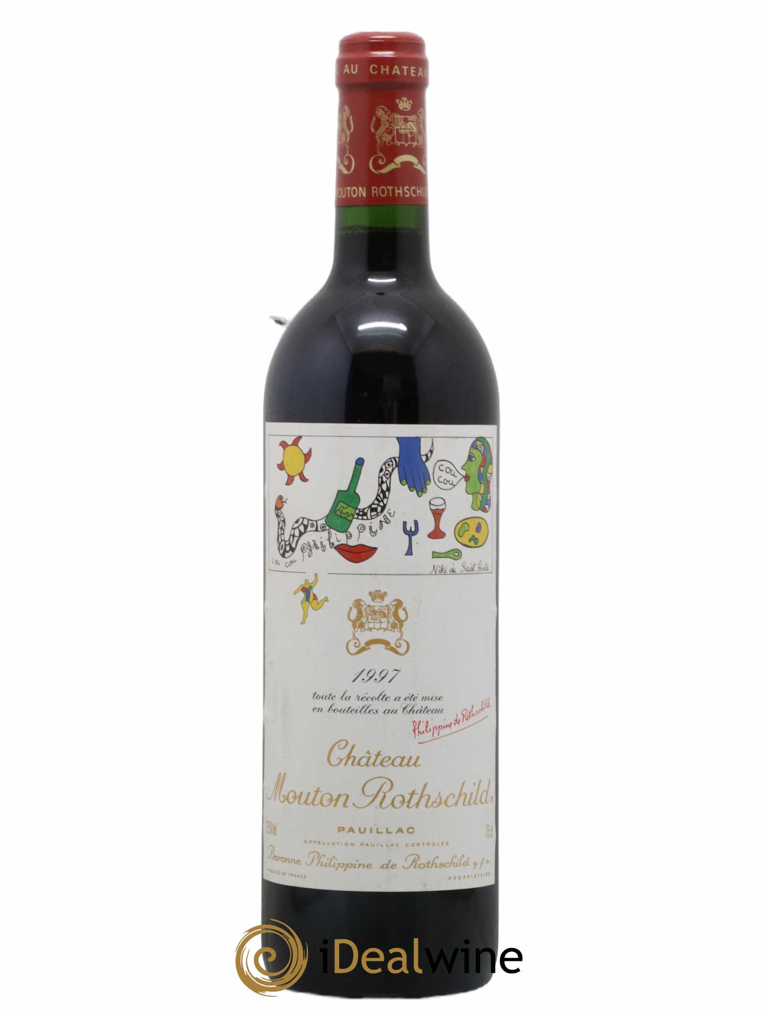 Château Mouton Rothschild 1er Grand Cru Classé 1997 - Lotto di 1 bottiglia - 0