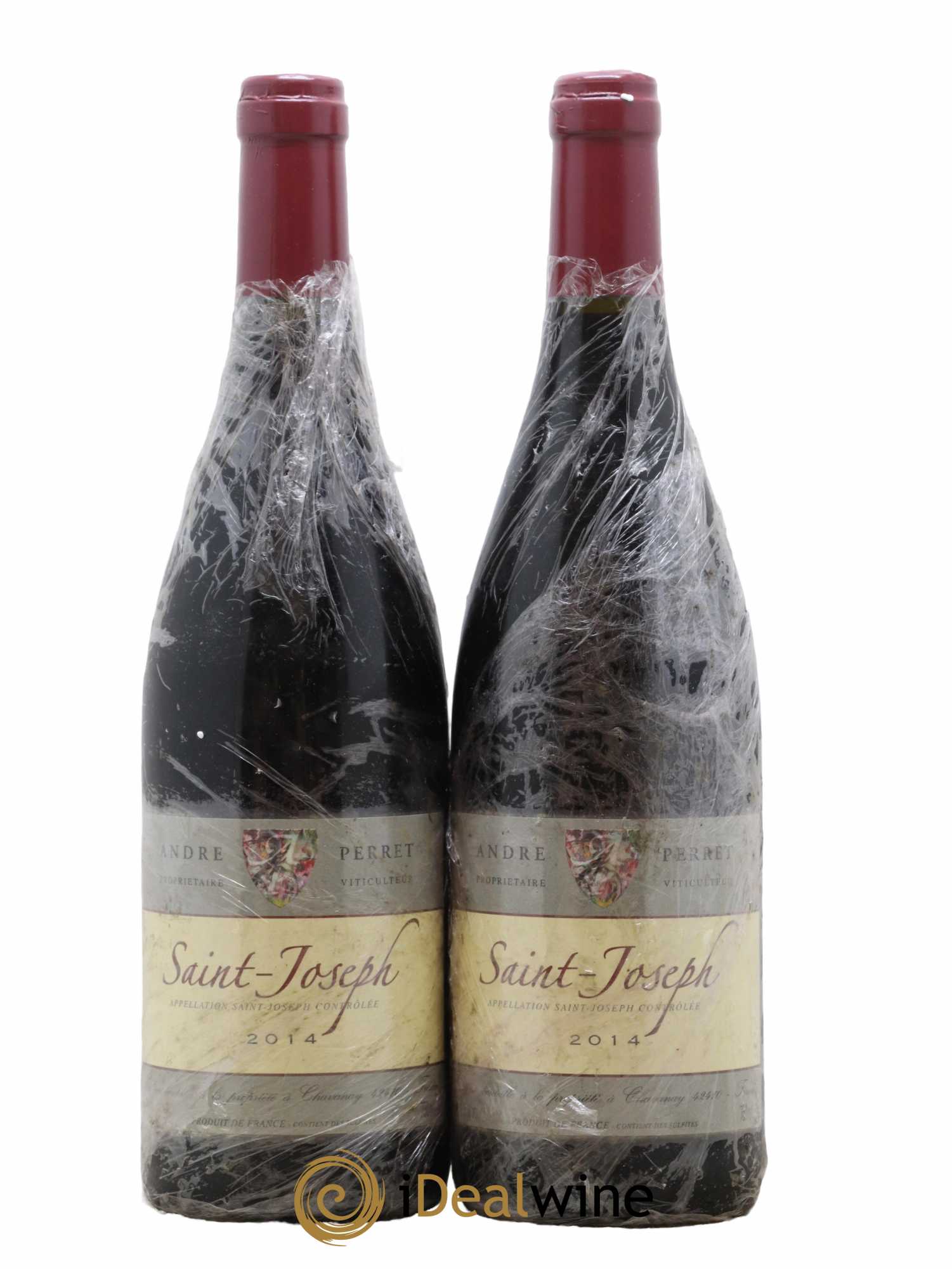Saint-Joseph André Perret 2014 - Lot de 2 bouteilles - 0