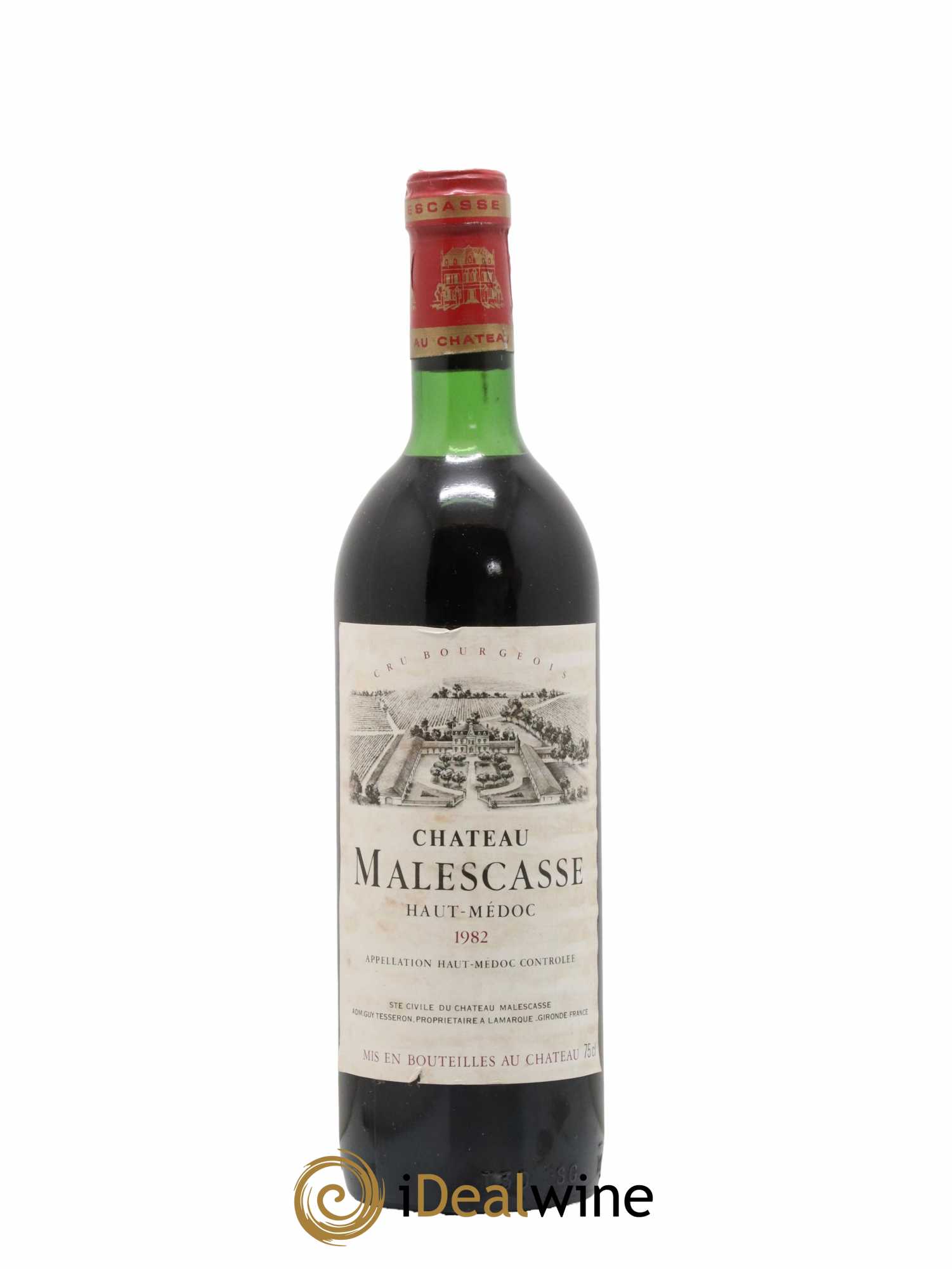 Château Malescasse Cru Bourgeois Exceptionnel 1982 - Lot de 1 bouteille - 0