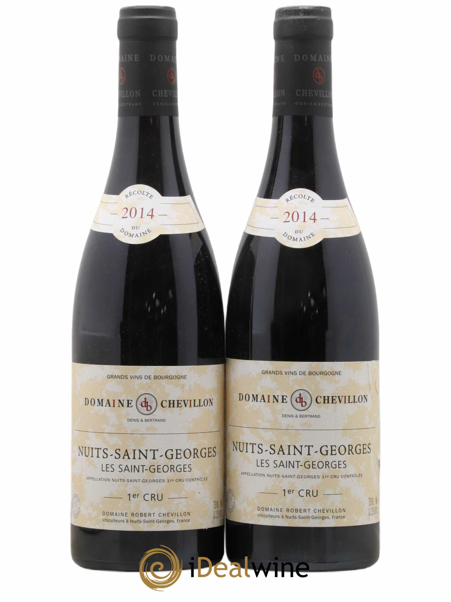 Nuits-Saint-Georges 1er Cru Les Saint Georges Robert Chevillon 2014 - Lot de 2 bouteilles - 0