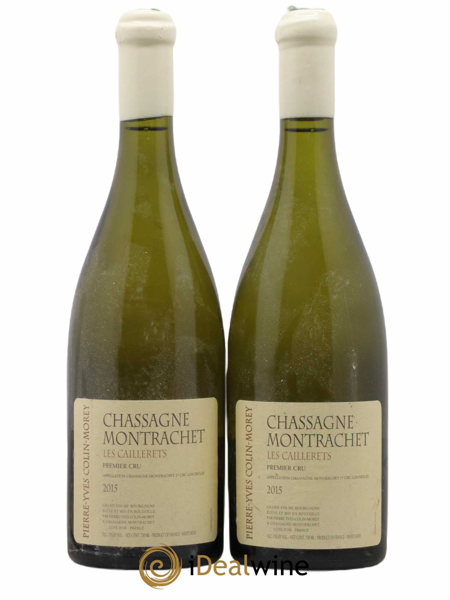 Chassagne-Montrachet 1er Cru Les Caillerets Pierre-Yves Colin Morey 2015 - Lotto di 2 bottiglie - 0