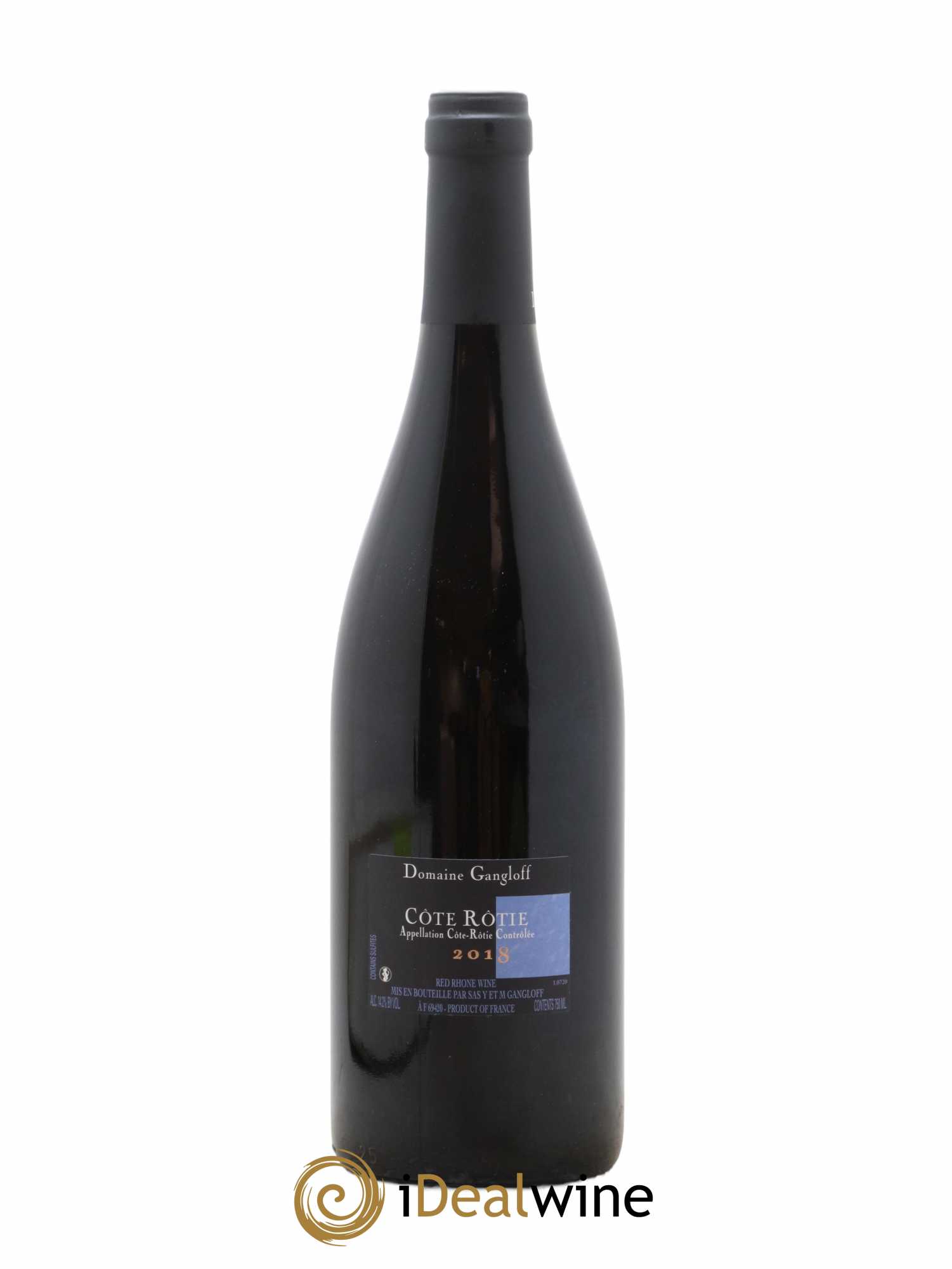 Côte-Rôtie La Barbarine Gangloff (Domaine) 2018 - Lot de 1 bouteille - 1
