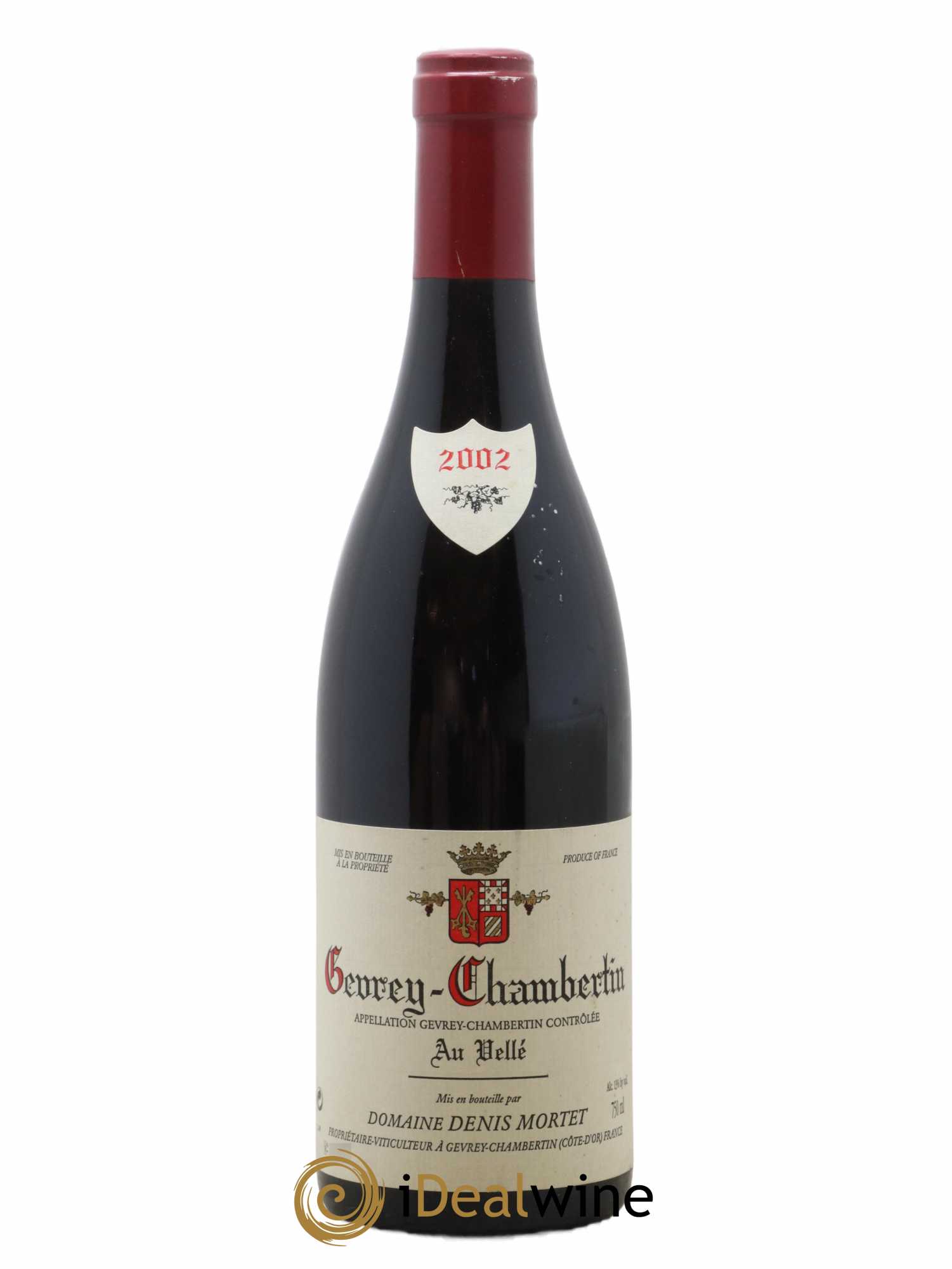 Gevrey-Chambertin Au Vellé Denis Mortet (Domaine) 2002 - Lot de 1 bouteille - 0