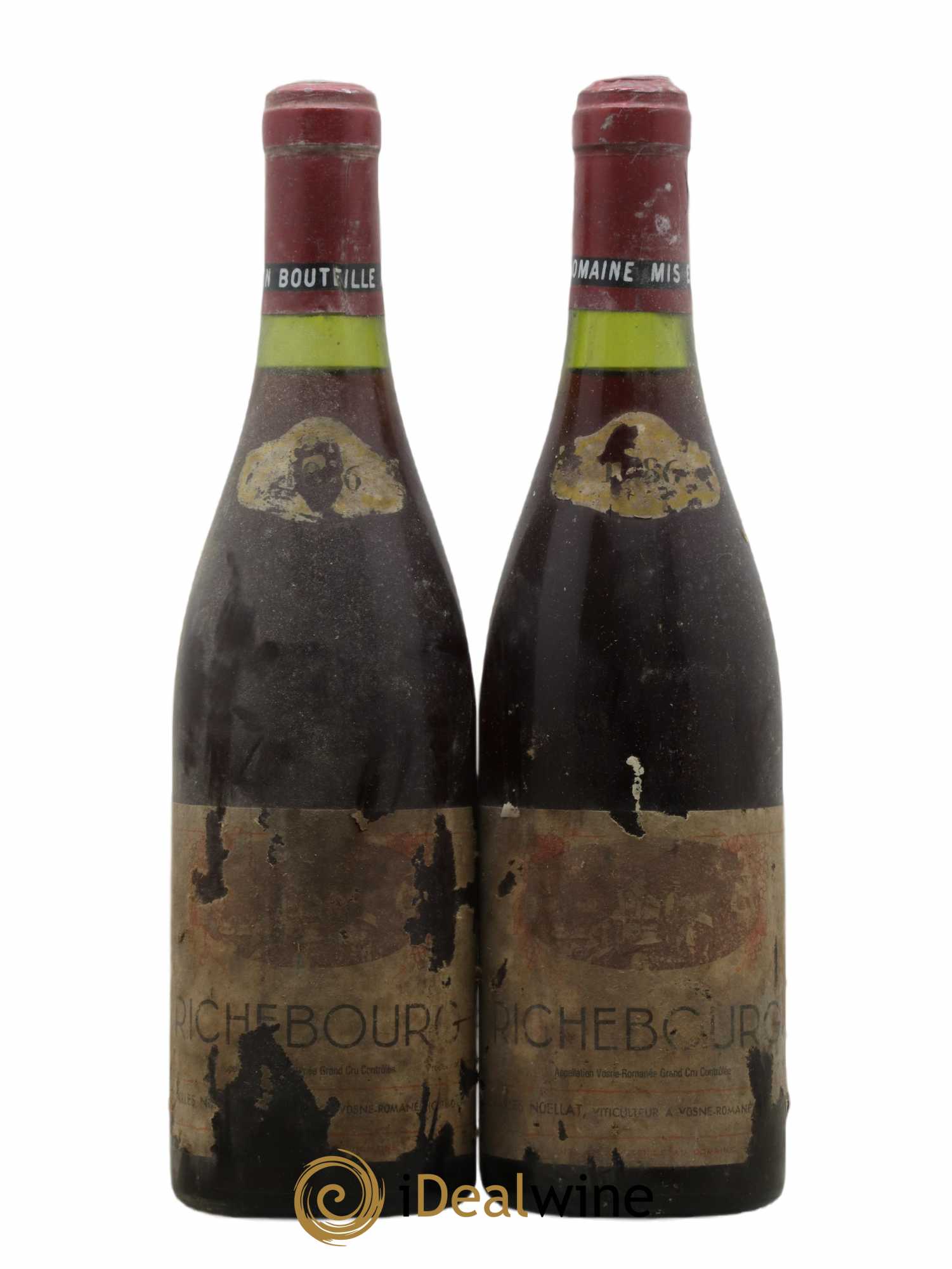Richebourg Grand Cru Charles Noëllat 1986 - Lot de 2 bouteilles - 0