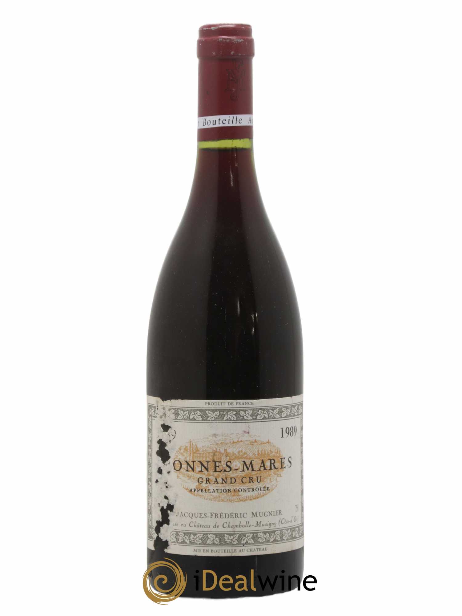 Bonnes-Mares Grand Cru Jacques-Frédéric Mugnier 1989 - Lotto di 1 bottiglia - 0