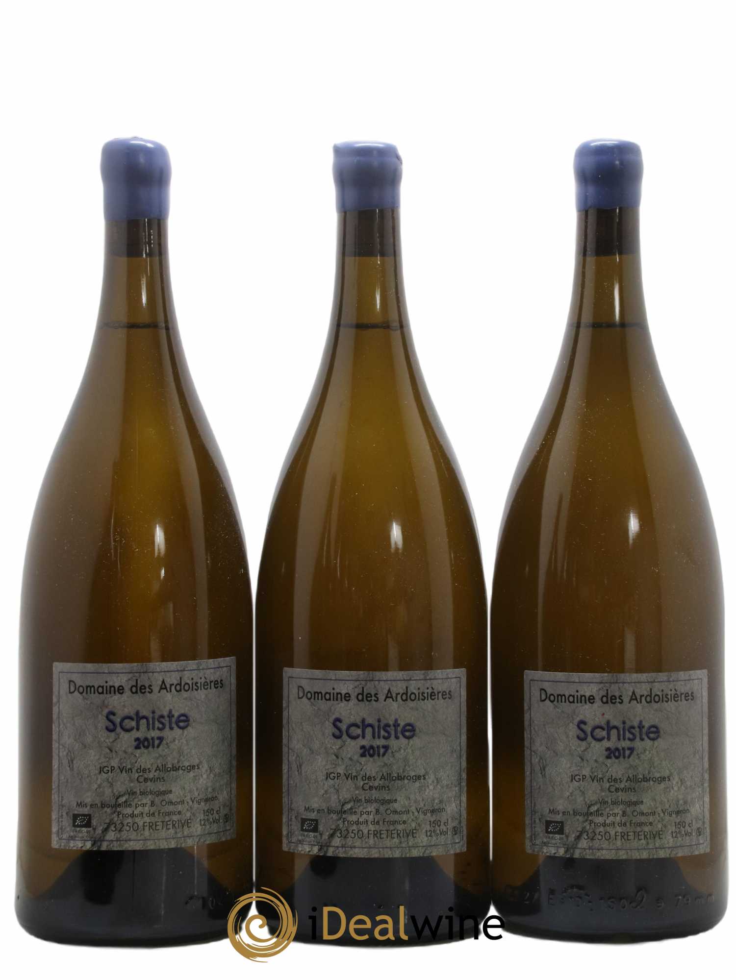 Vin des Allobroges Cevins Schiste Ardoisières (Domaine des) 2017 - Lot de 6 magnums - 2