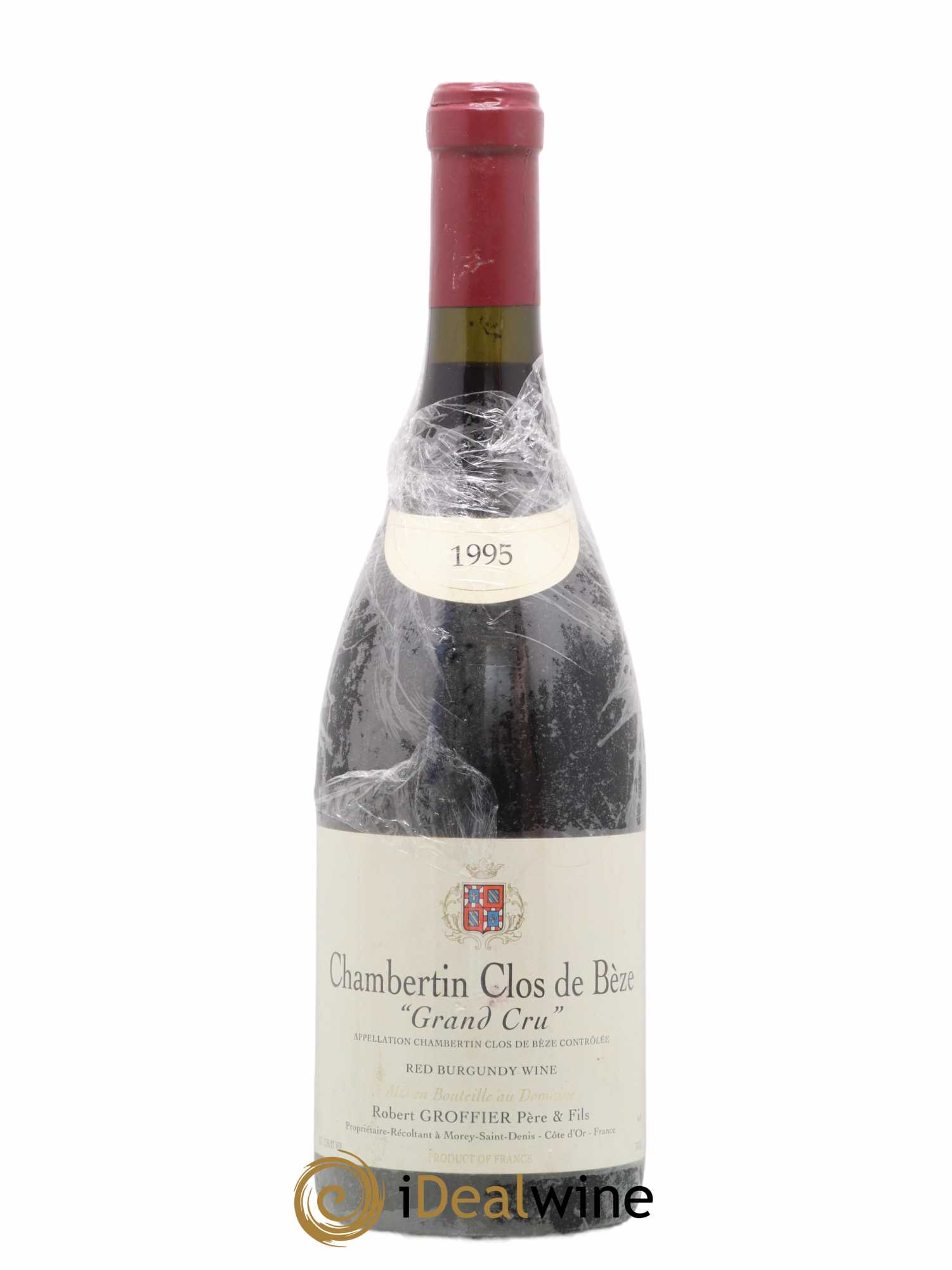 Chambertin Clos de Bèze Grand Cru Robert Groffier Père & Fils (Domaine) 1995 - Lotto di 1 bottiglia - 0