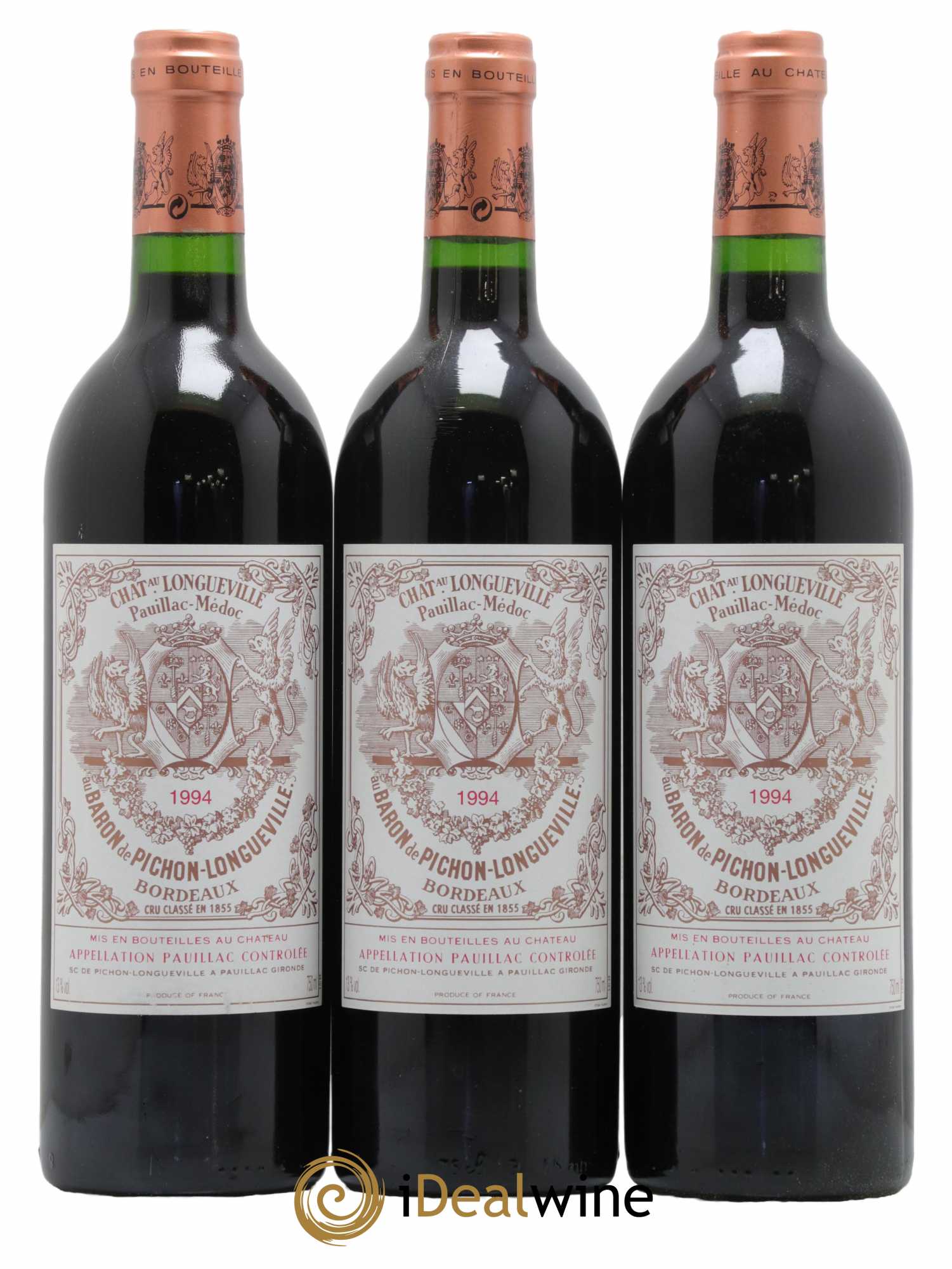 Pichon Longueville Baron 2ème Grand Cru Classé 1994 - Lot de 12 bouteilles - 1