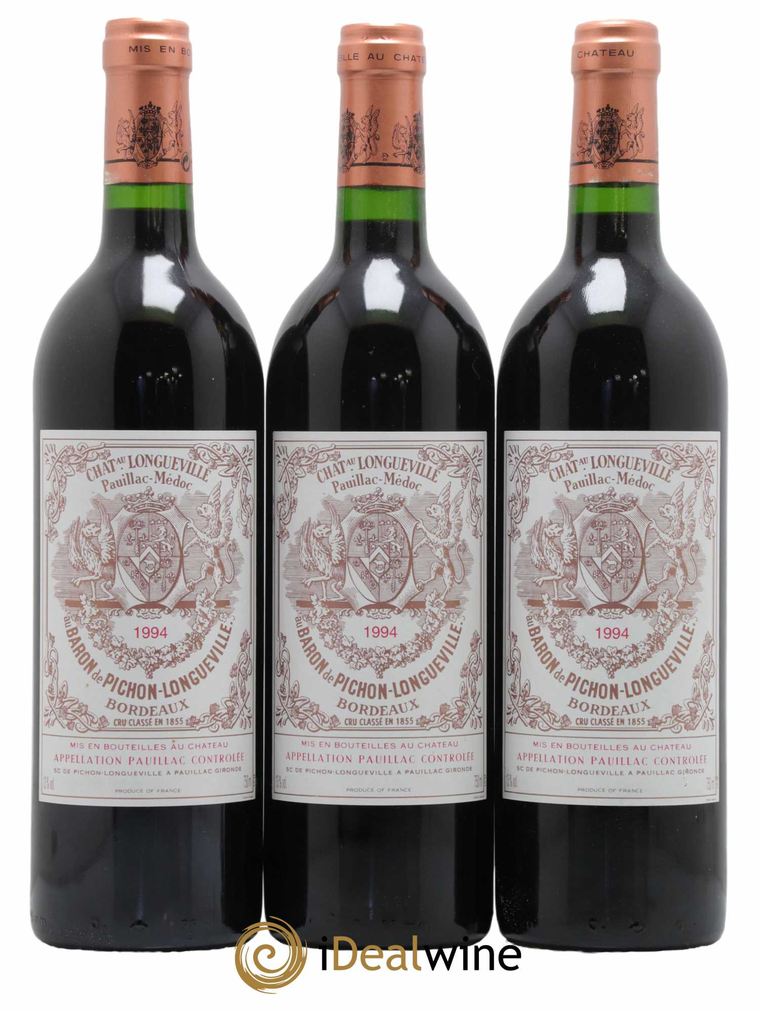Pichon Longueville Baron 2ème Grand Cru Classé 1994 - Lot de 12 bouteilles - 2
