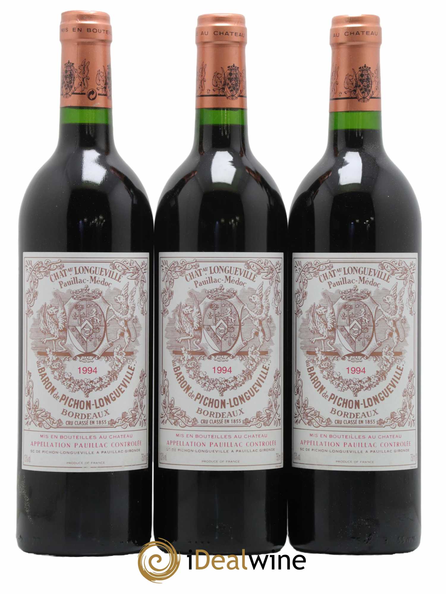 Pichon Longueville Baron 2ème Grand Cru Classé 1994 - Lot de 12 bouteilles - 3