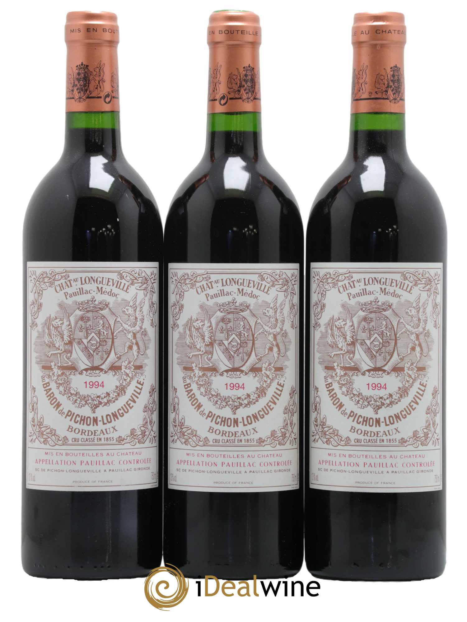 Pichon Longueville Baron 2ème Grand Cru Classé 1994 - Lot de 12 bouteilles - 4
