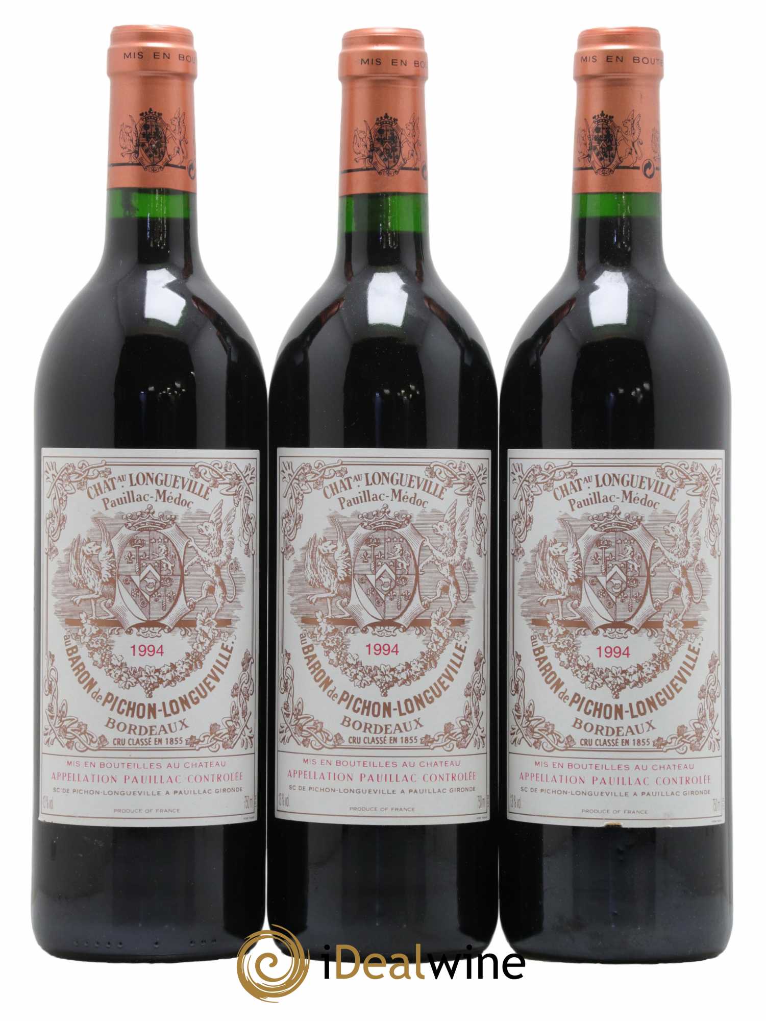 Pichon Longueville Baron 2ème Grand Cru Classé 1994 - Lot de 6 bouteilles - 1