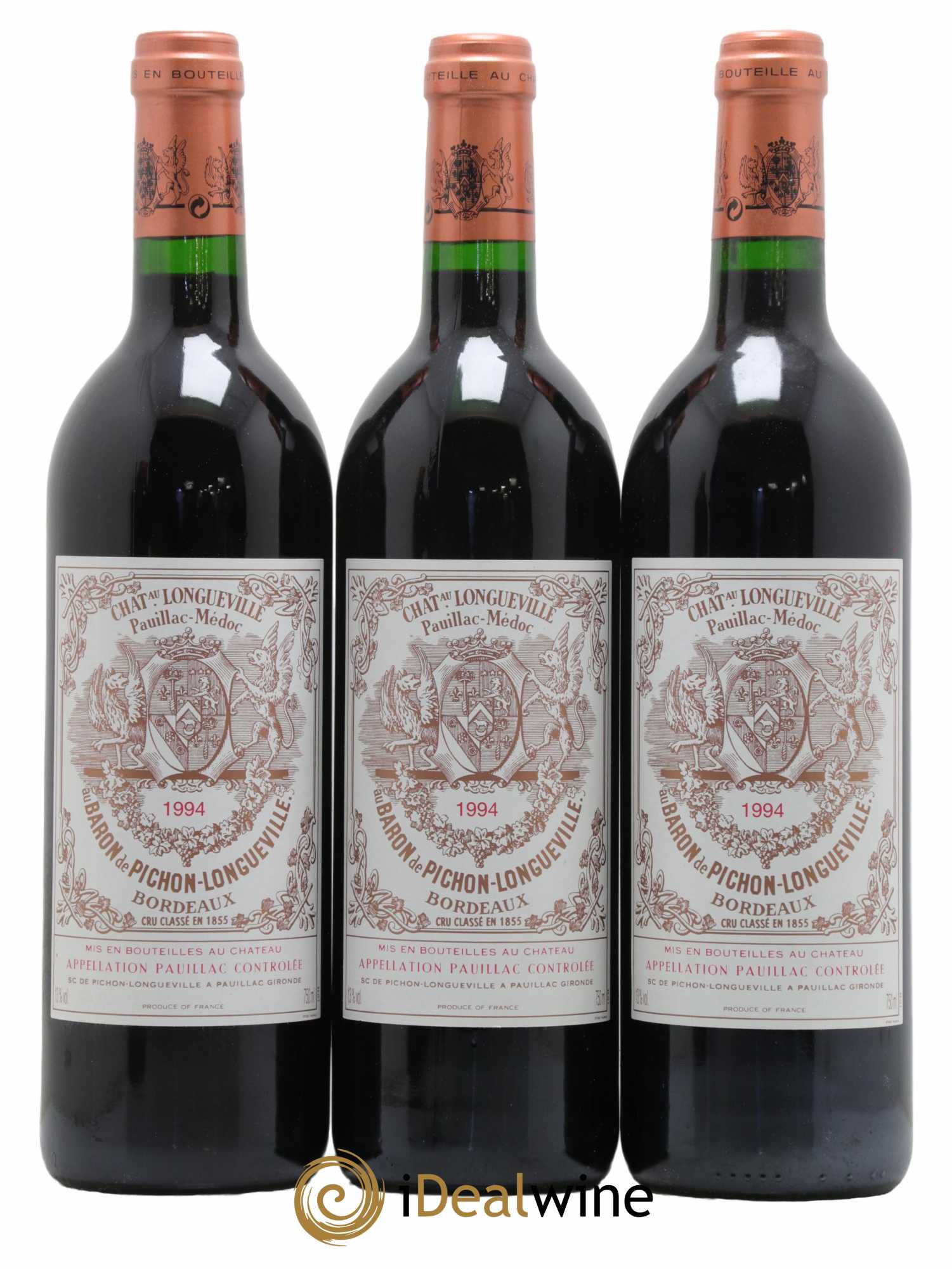 Pichon Longueville Baron 2ème Grand Cru Classé 1994 - Lot de 6 bouteilles - 2