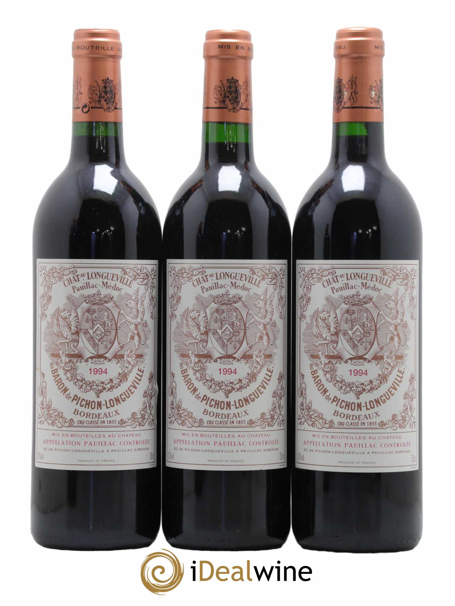 Pichon Longueville Baron 2ème Grand Cru Classé 1994 - Lot de 6 bouteilles - 2