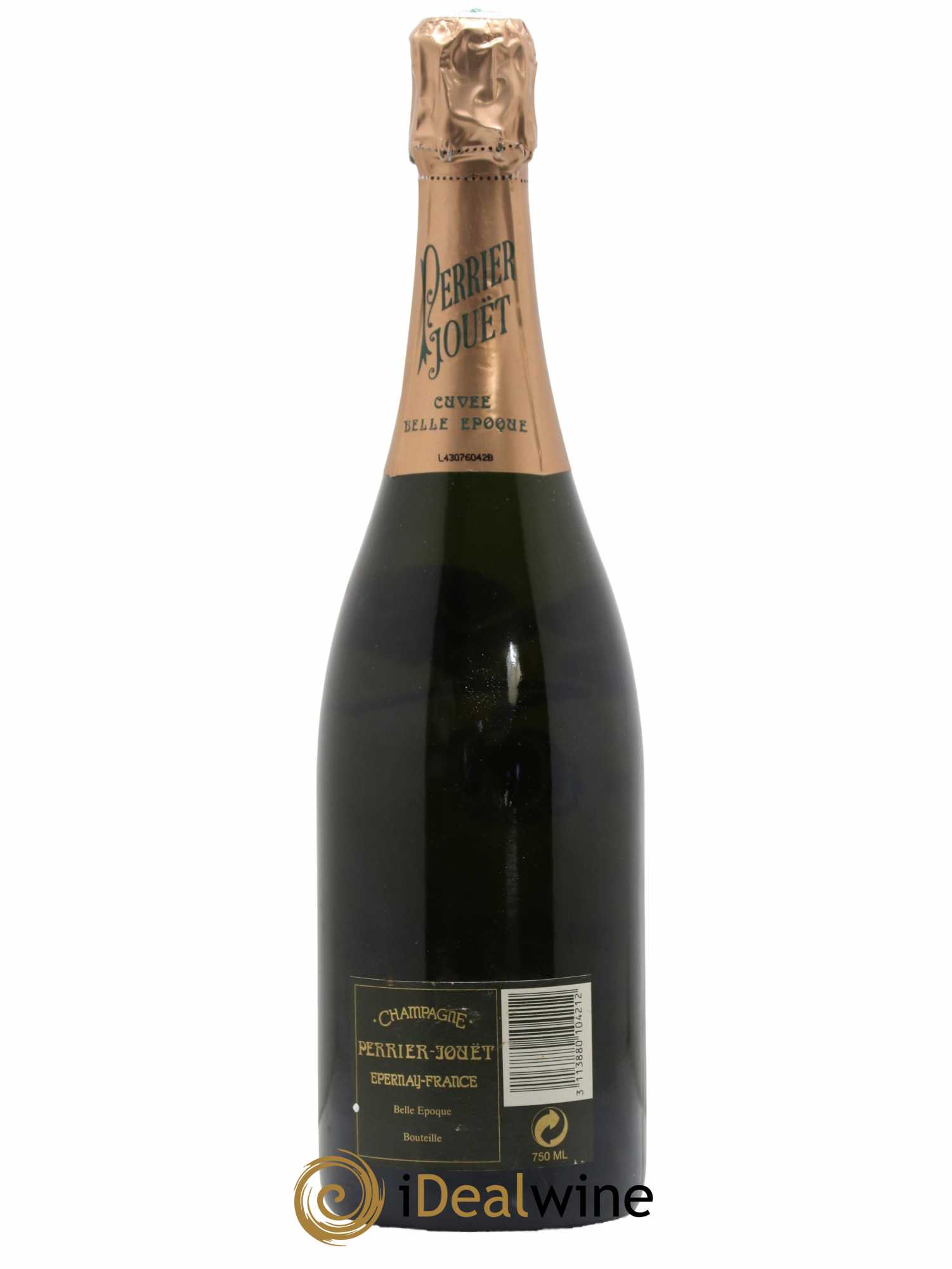 Cuvée Belle Epoque Brut Perrier-Jouët 1988 - Lot de 1 bouteille - 1