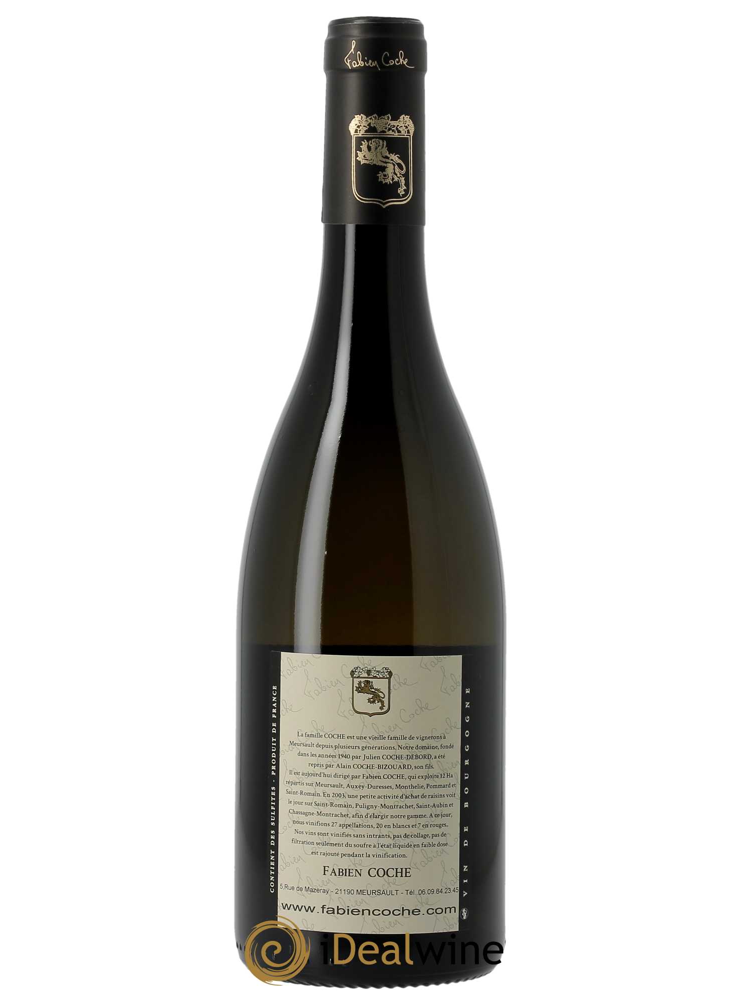 Bourgogne Côte-d'Or Fabien Coche 2022 - Lot of 1 bottle - 3